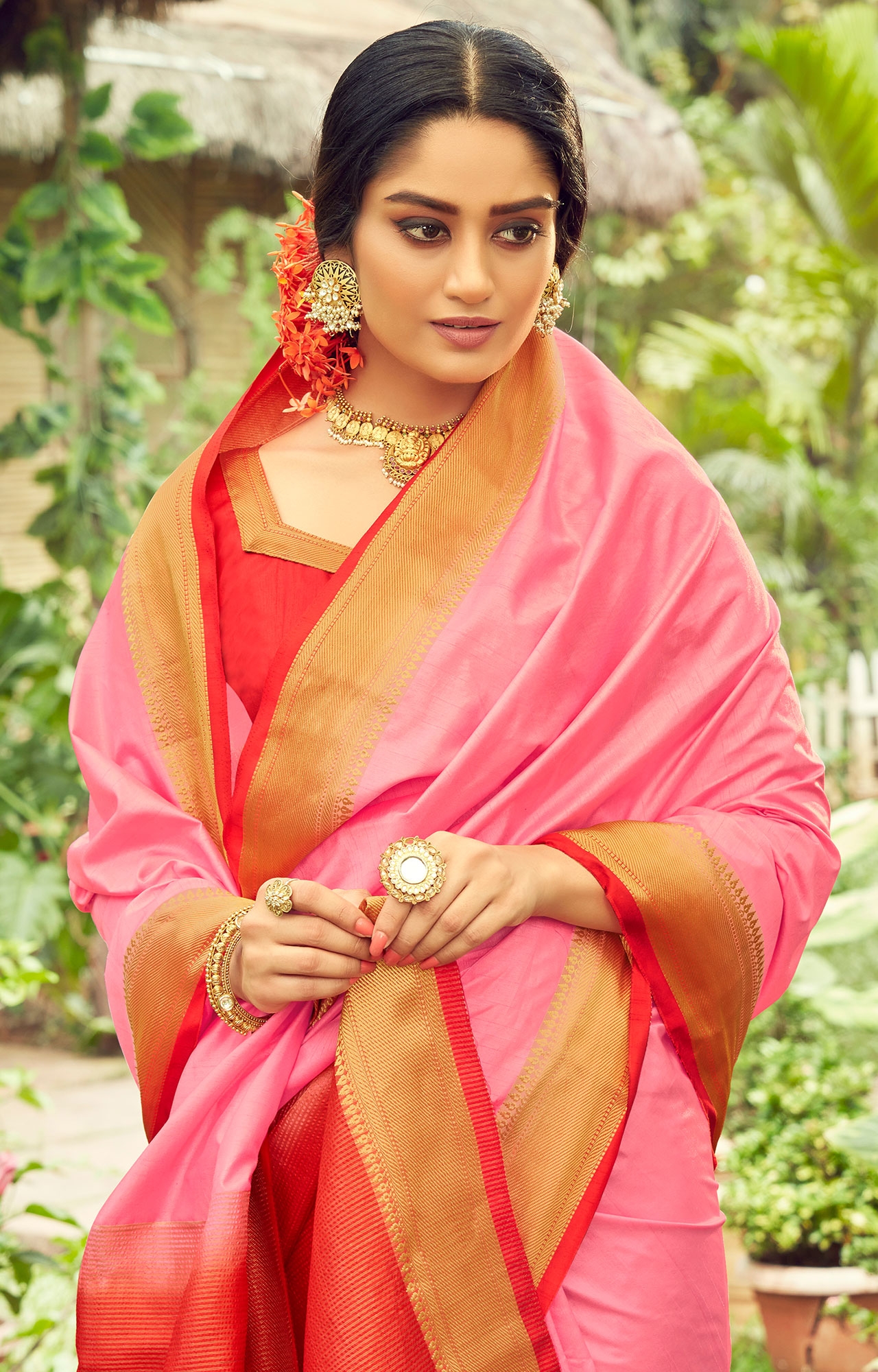 Cotton sarees | latest traditional & pure cotton saree online from weavers  | TPCNH00343
