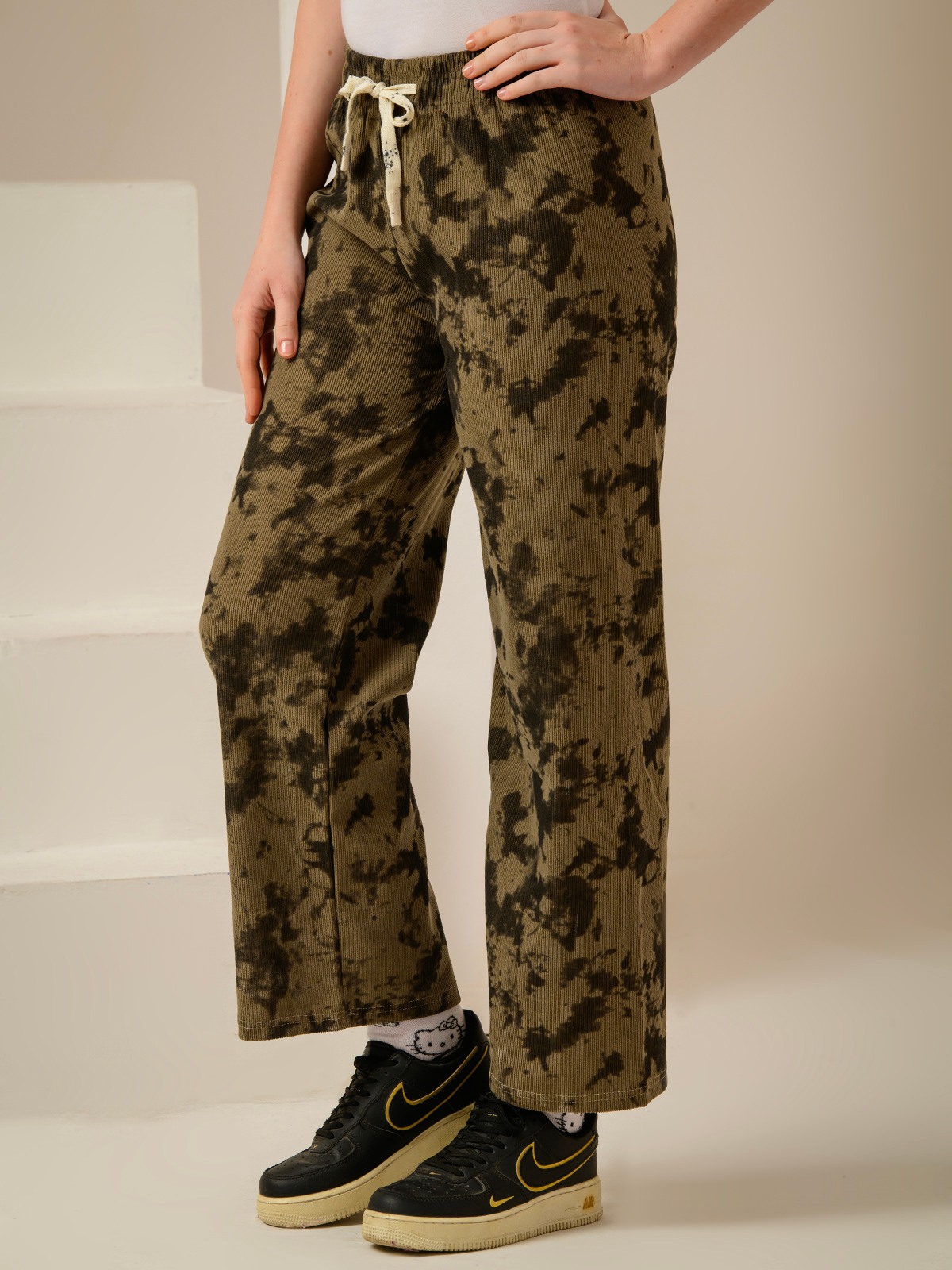 ALBION SMART PRINTD LADIES LOWER HAREM PANT