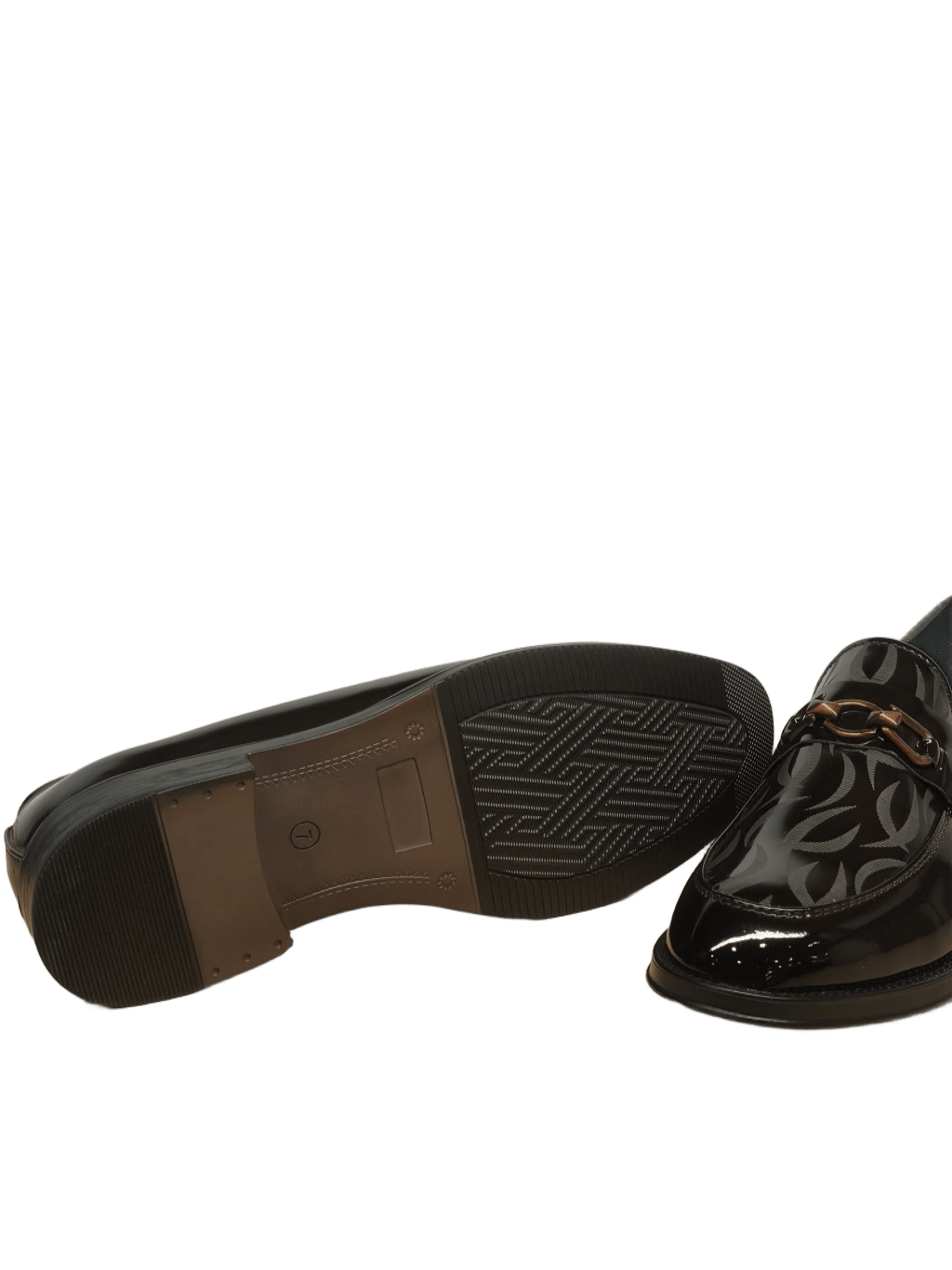 Zara Men's Brown Raxine Horsebit Slip-On Loafers