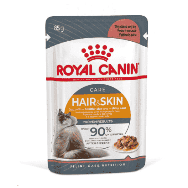 Royal Canin | Royal Canin Hair & Skin Care Adult Gravy Cat Wet Food, 85g