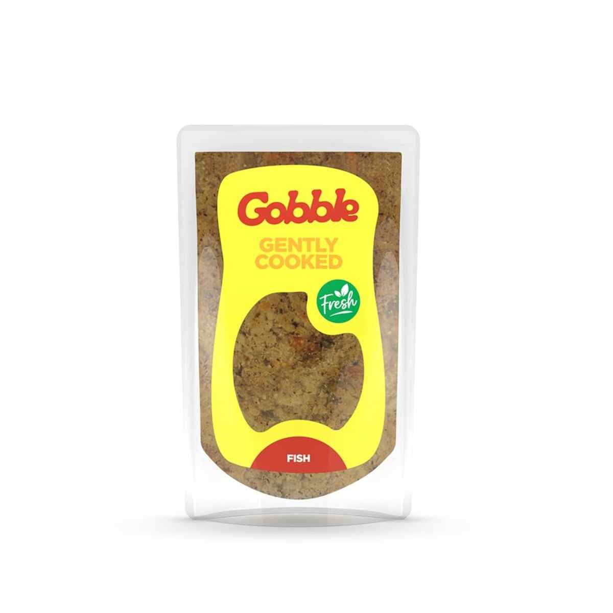 Gobble Gently Cooked Fish With Rice Wet Dog Food - 300g