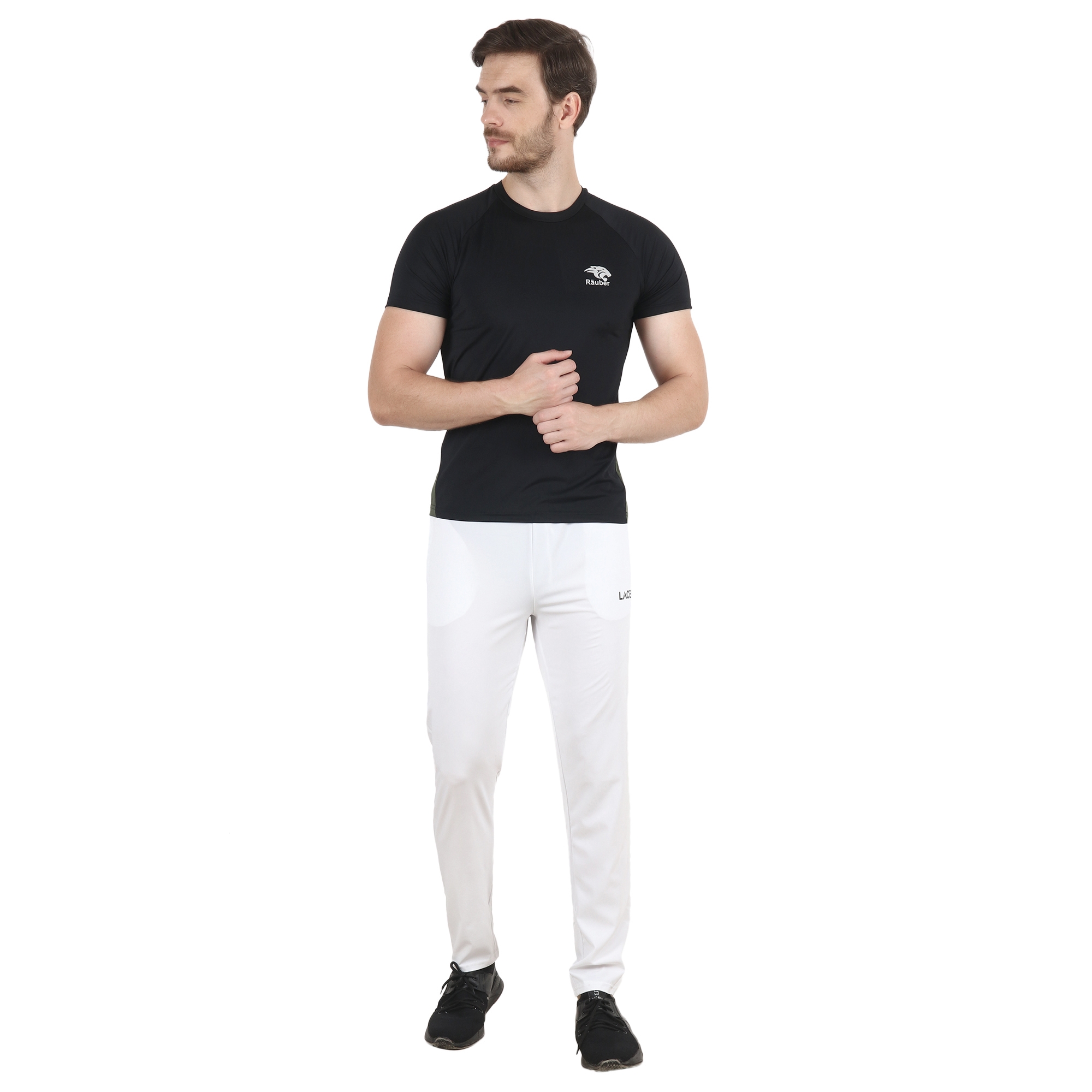 LACE IT™ | LACE IT White Trackpant for Men(10002) 4