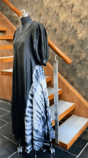 Black Tie-N-Dye Dress