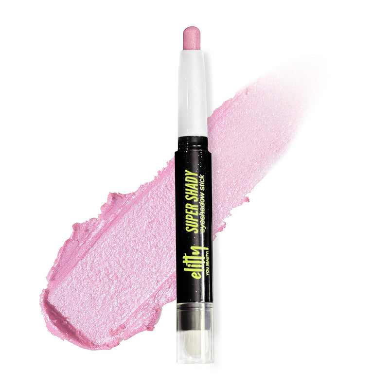 Elitty Eyeshadow Stick | Shimmer | Waterproof | Easy to blend, non creasy, Beginner's Friendly eyeshadow | More than 24 Hour Stay | Rose (Pink), 1.7g