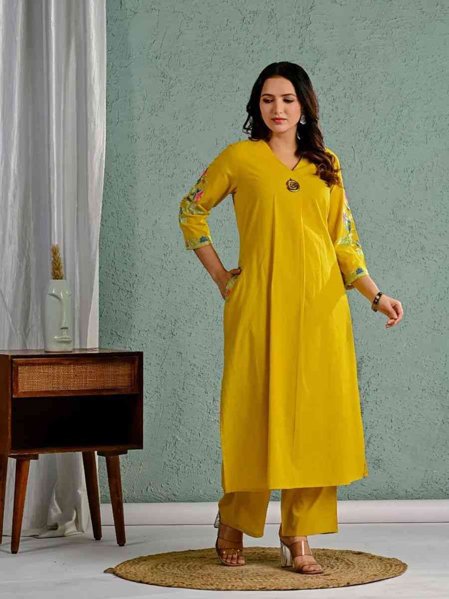 Yellow Kurta Pant