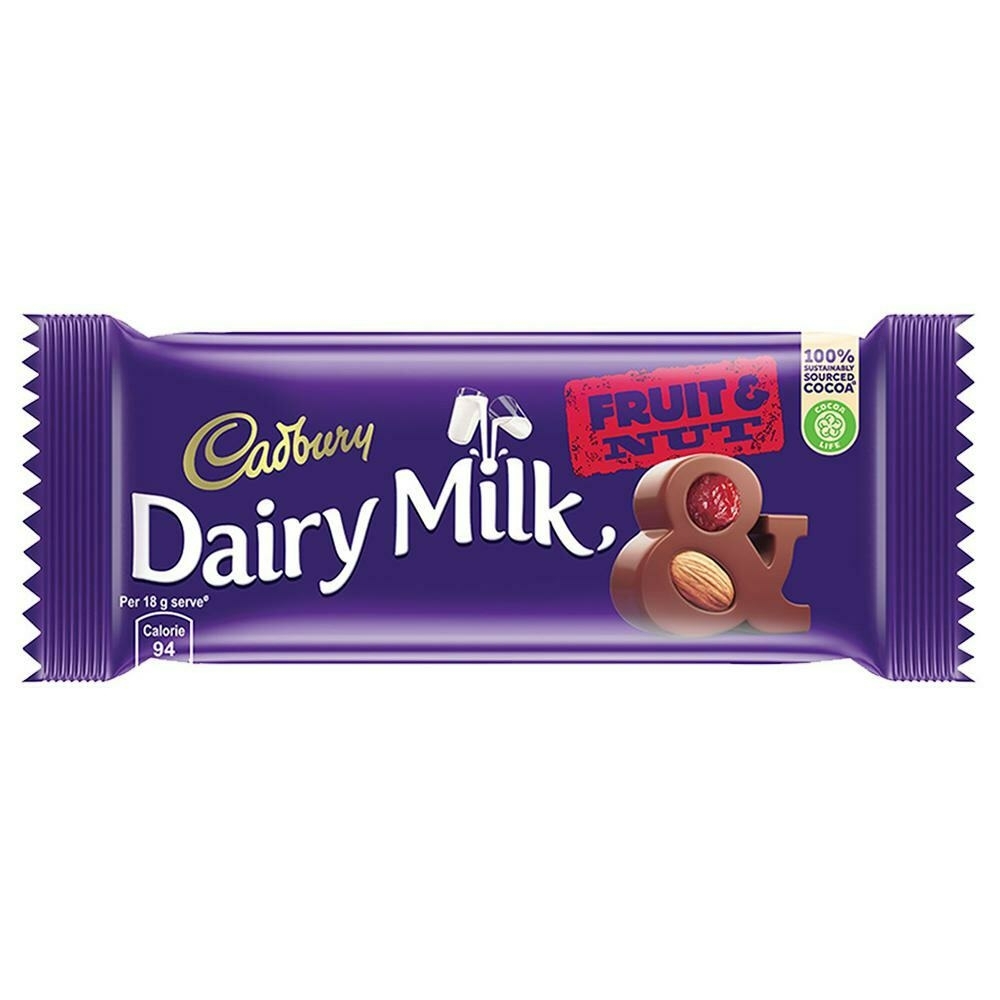 Cadbury Dairy Milk Fruit & Nut Chocolate 80 G