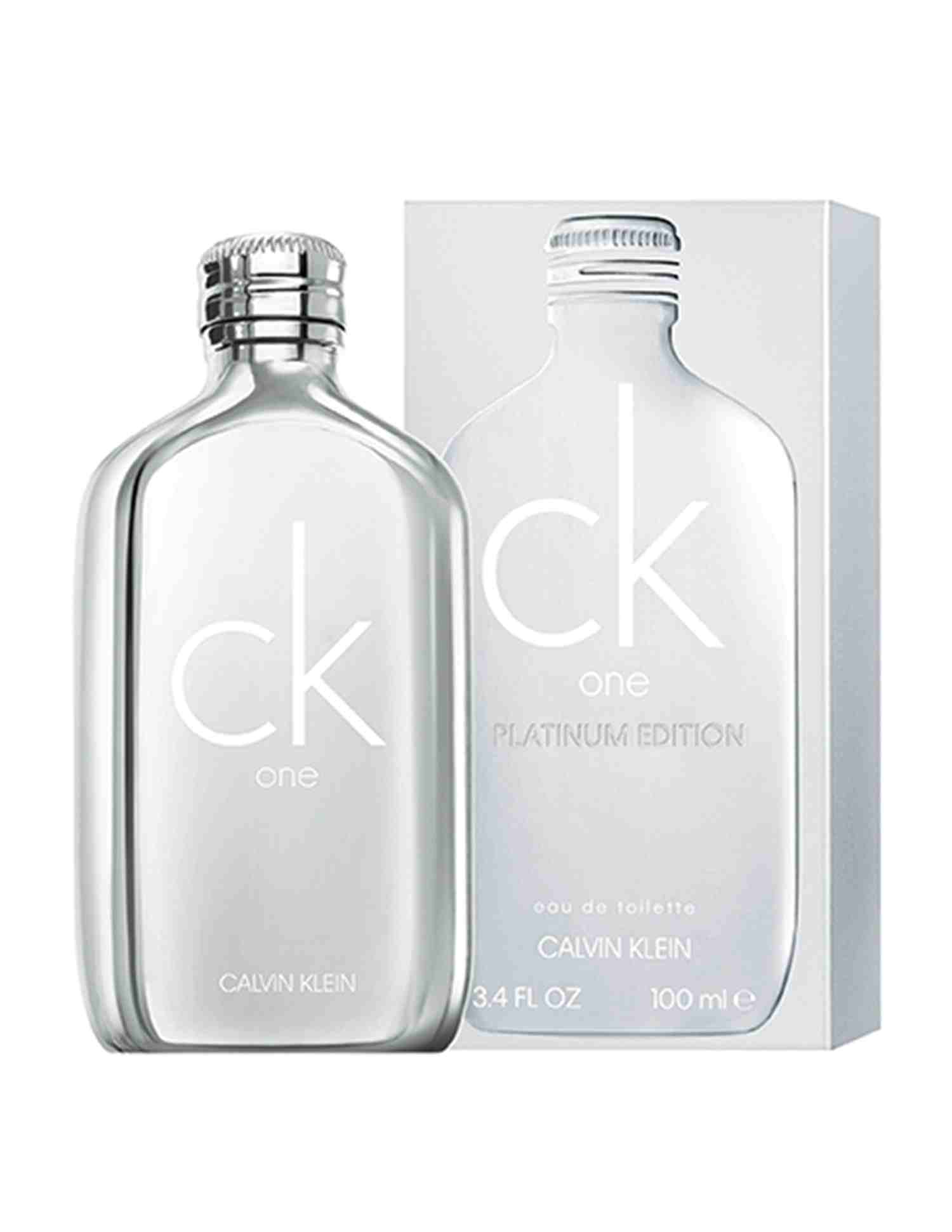 CK One Platinum Eau De Toilette Unisex Spray