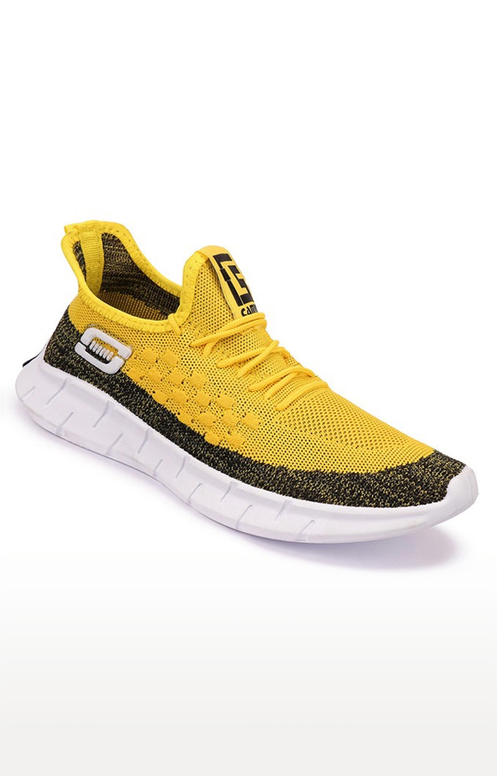 Yellow Running Shoe Set