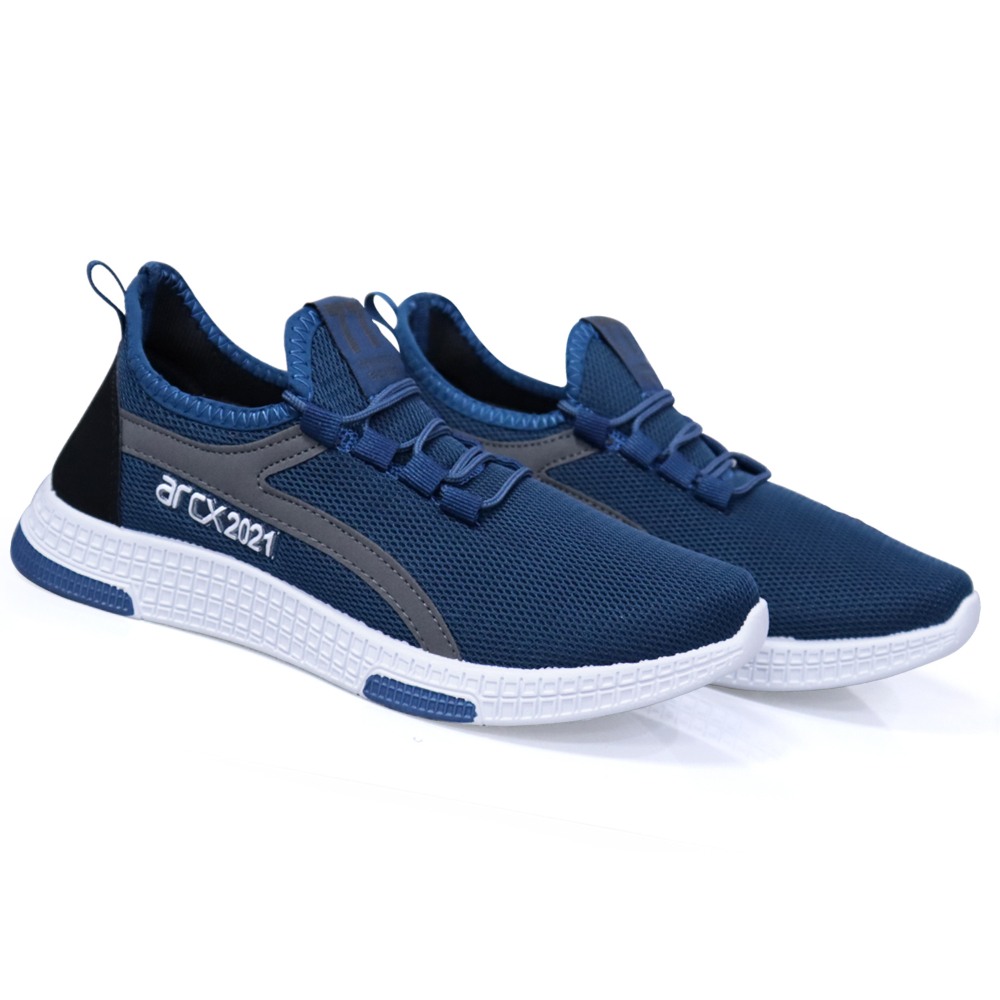 Camro Check 7 T.Blue Men Running Shoe