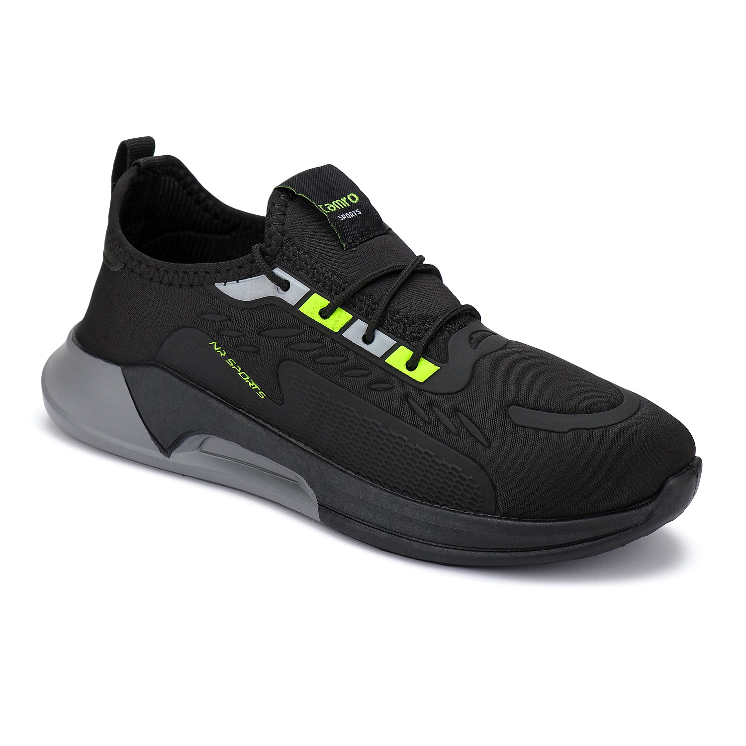 Camro G3S 1 Full Black/Parrot Boys Running Shoe