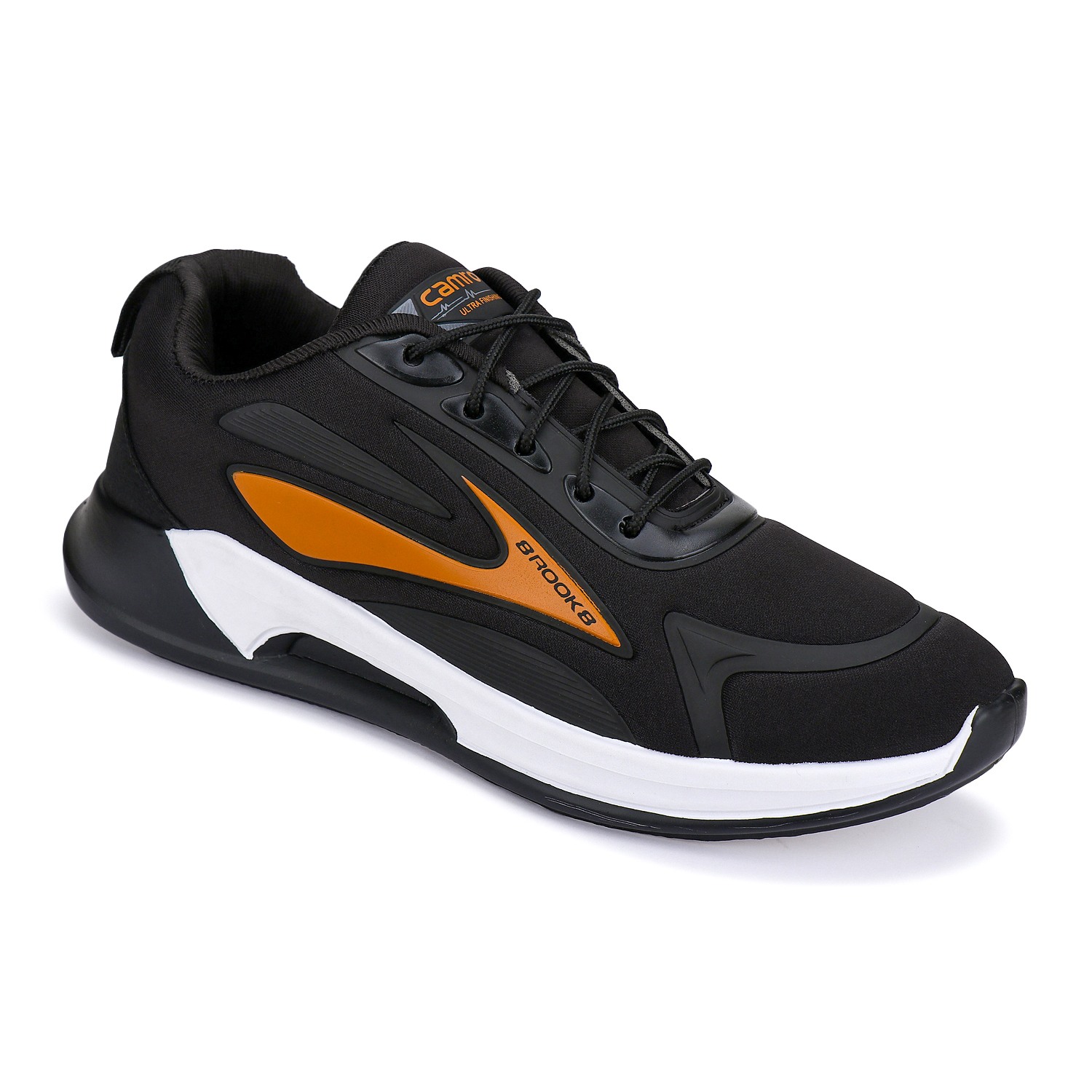 Camro G3S 125 Black/Mustard Men Running Shoe