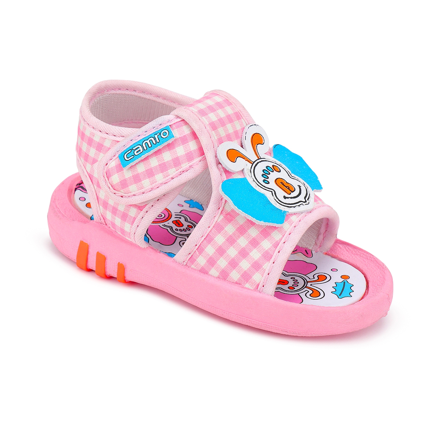 Camro Jingle 6 Pink Kiddy Sandals