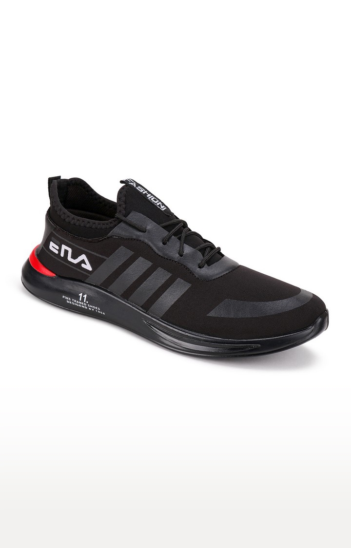 Men's Black Running Shoes