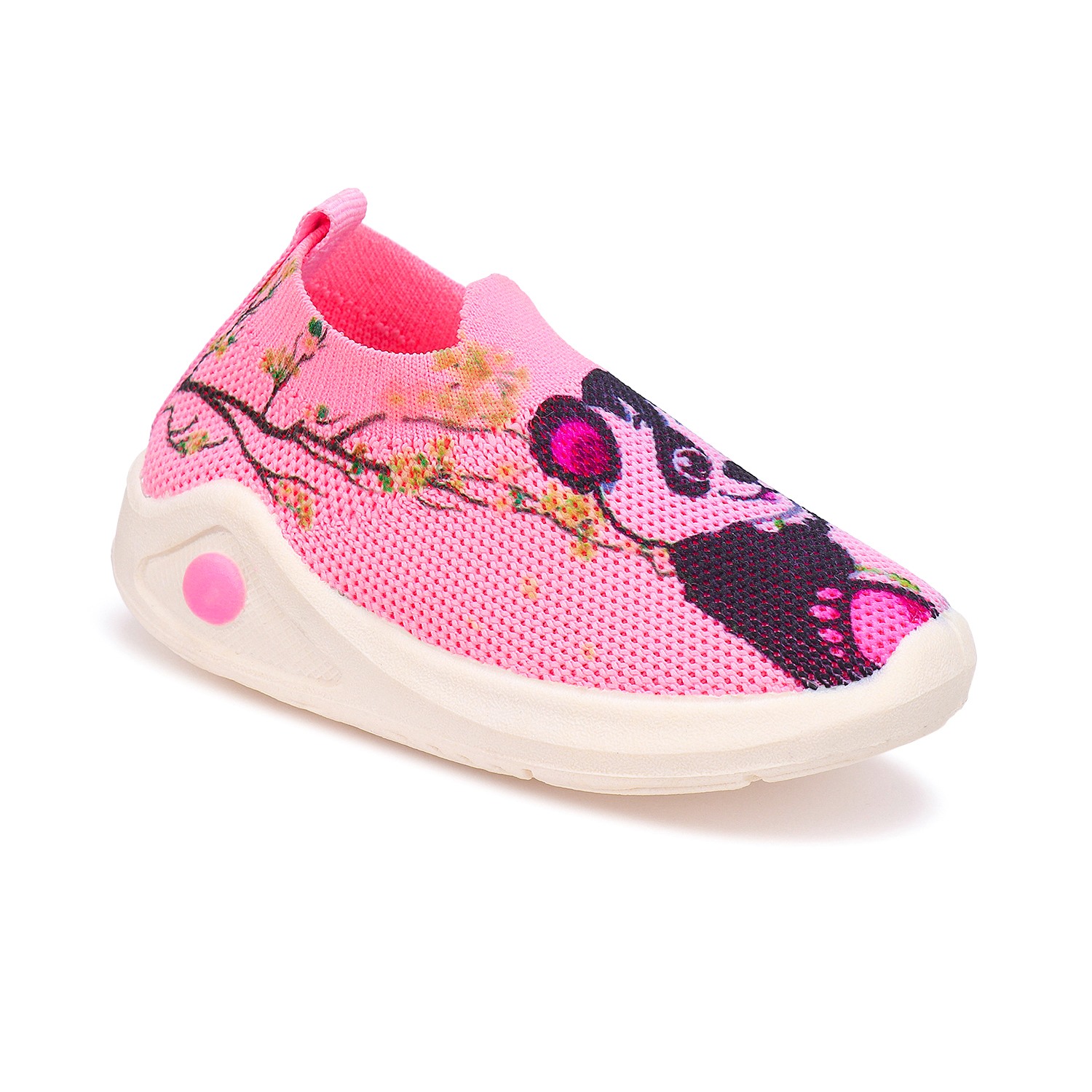 Boys Baby Pink Casual Slip-ons