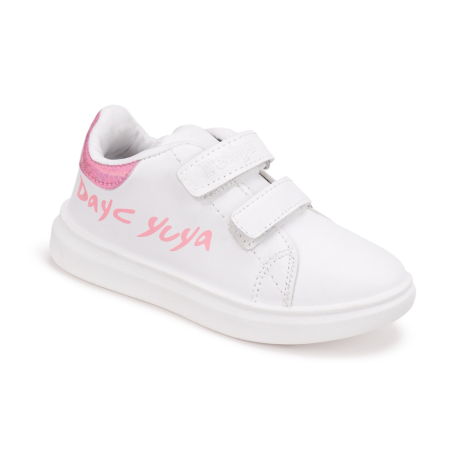 Camro Zara 1 White/Fusia Boys Sneakers