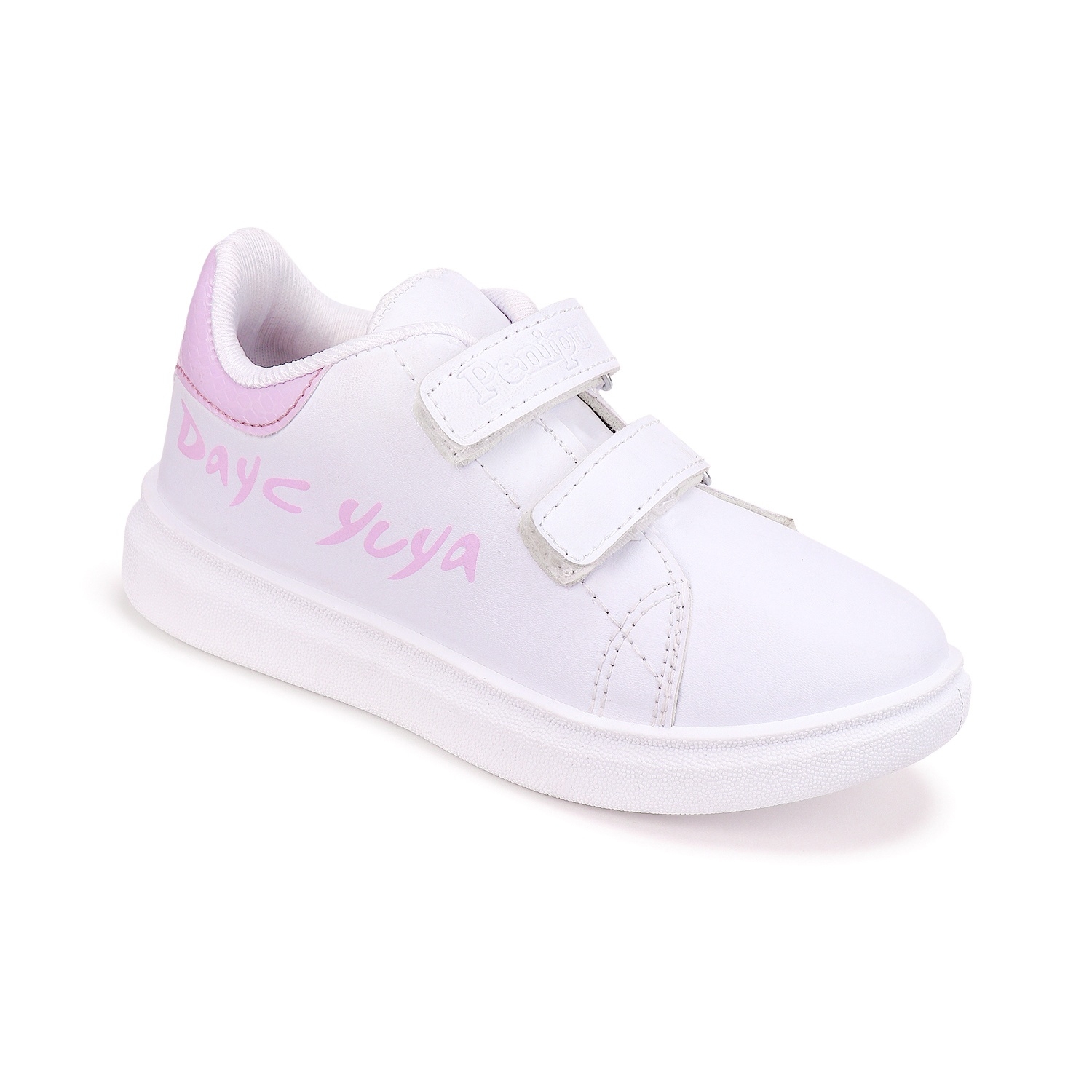Camro Zara 1 White/Purple Boys Sneakers