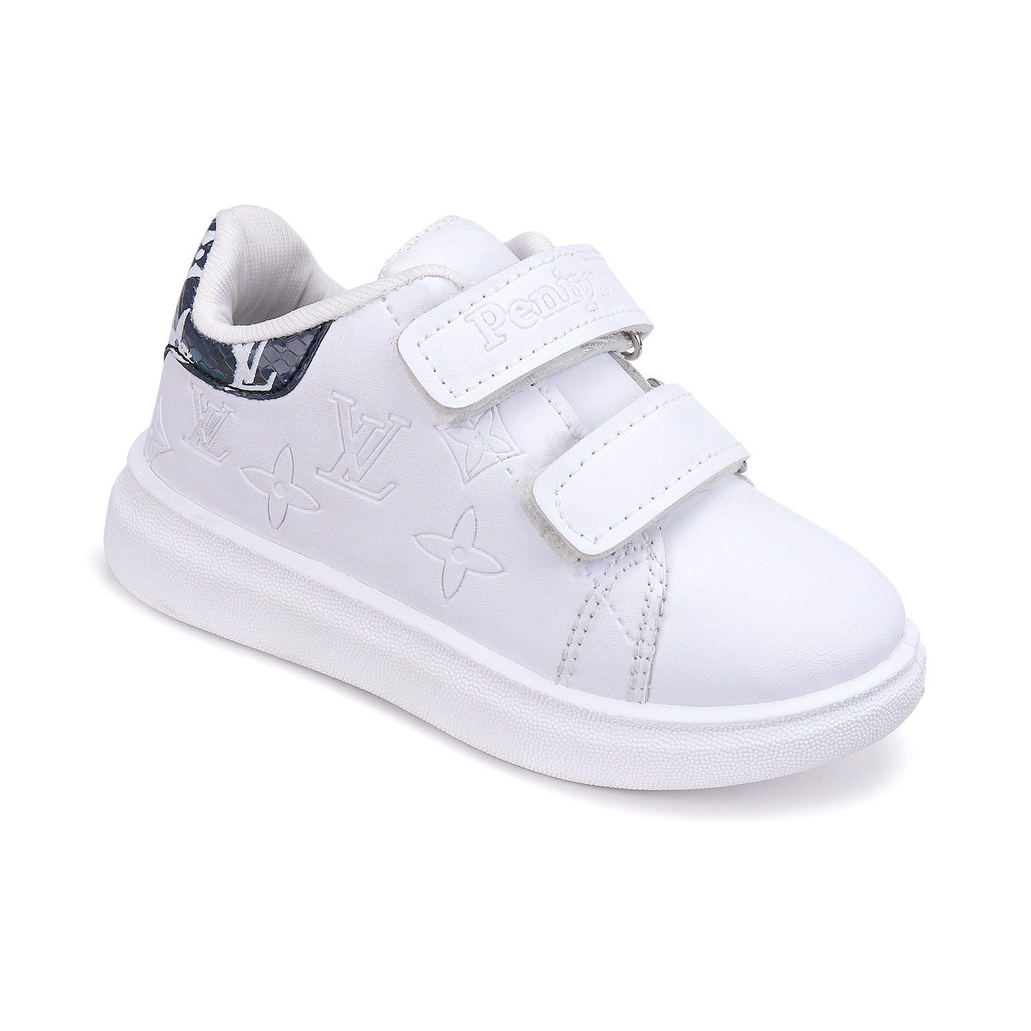 Camro Zara 2 White/Black Boys Sneakers