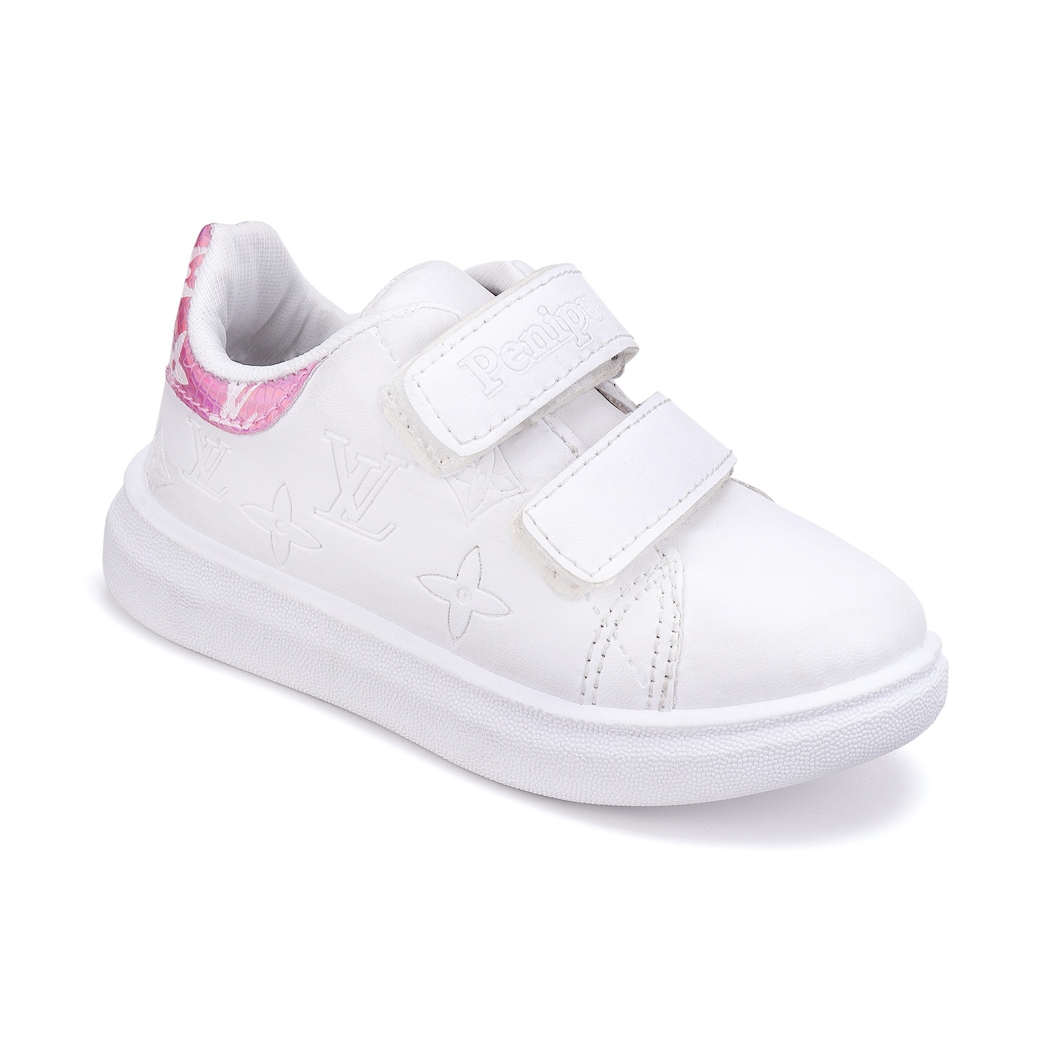 Camro Zara 2 White/Fusia Boys Sneakers