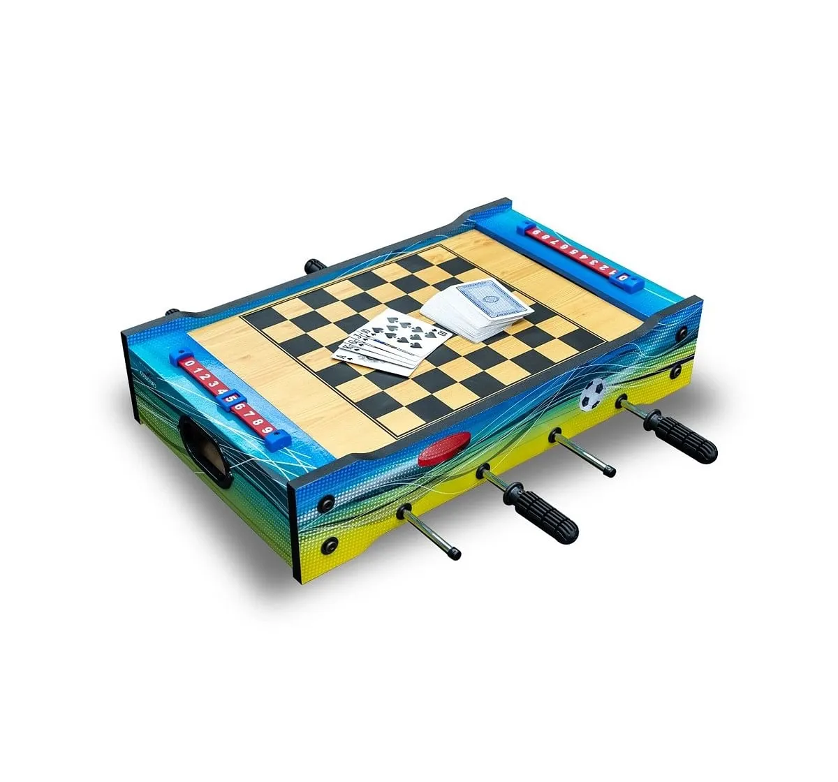 Carromco 51Cms 6-In-1 Table Game for Kids age 6Y+