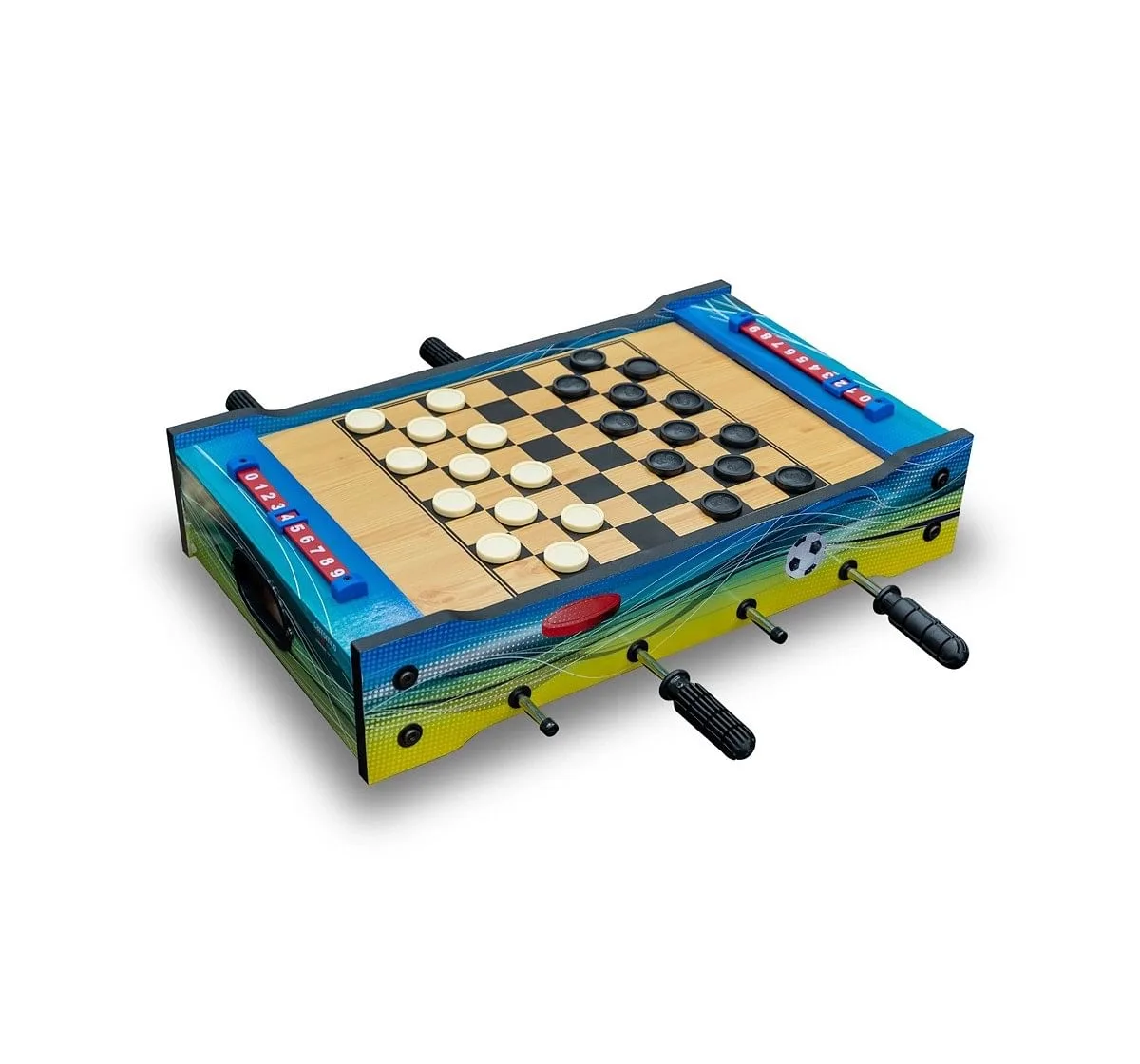 Carromco 51Cms 6-In-1 Table Game for Kids age 6Y+