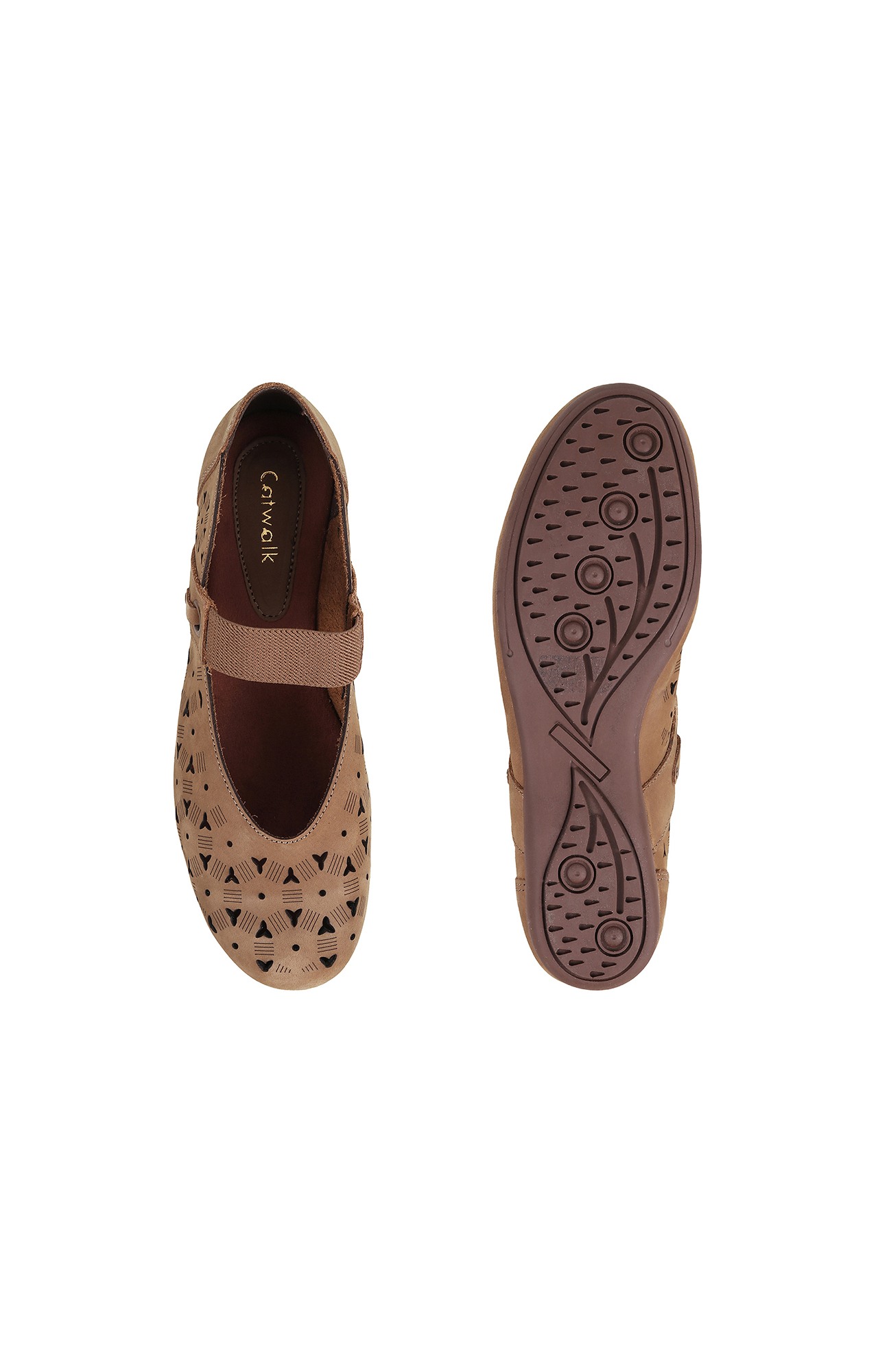 Women Stylised Platforms Khaki Sandals