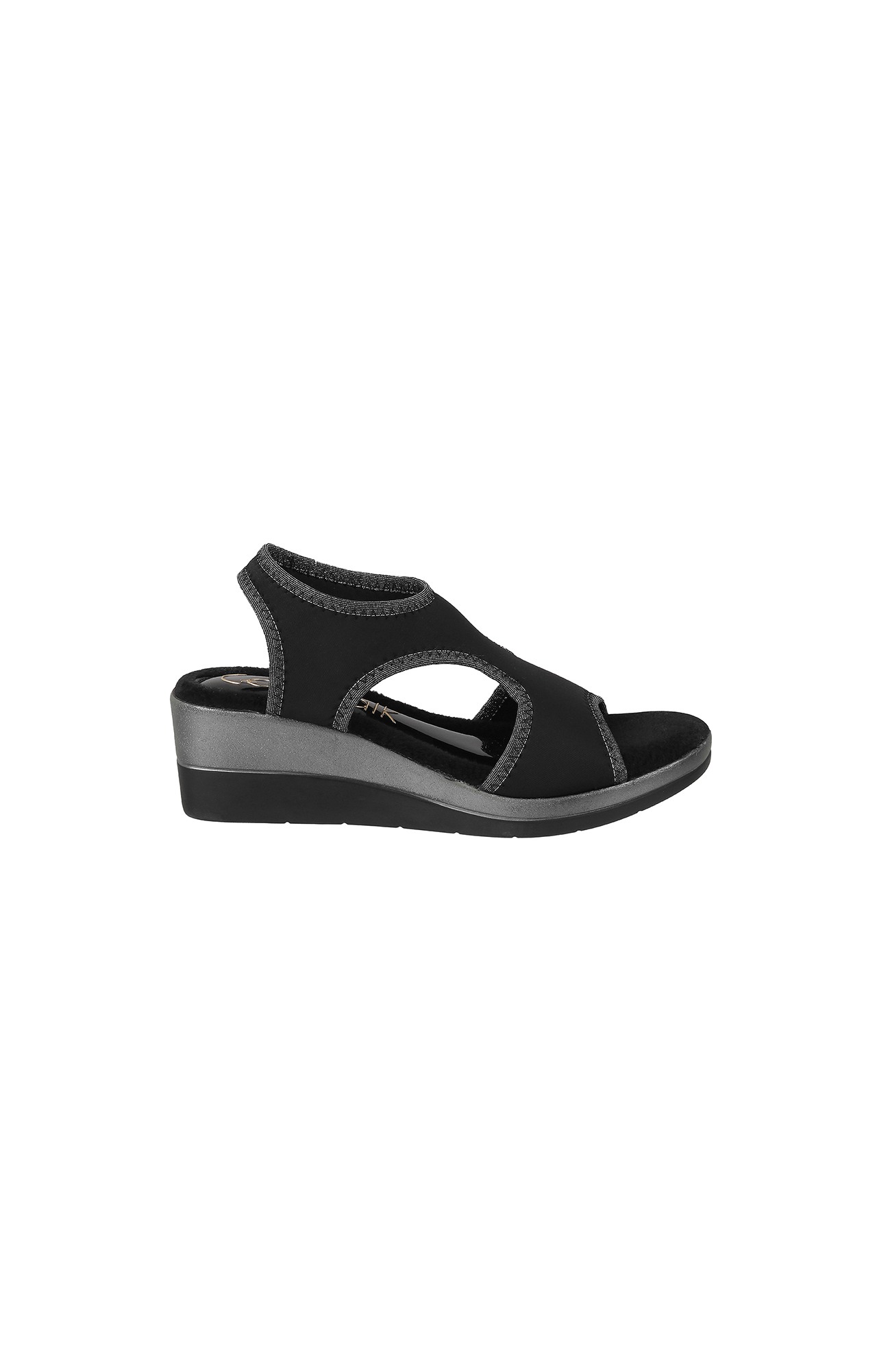 Women Stylised Platforms Black Sandals