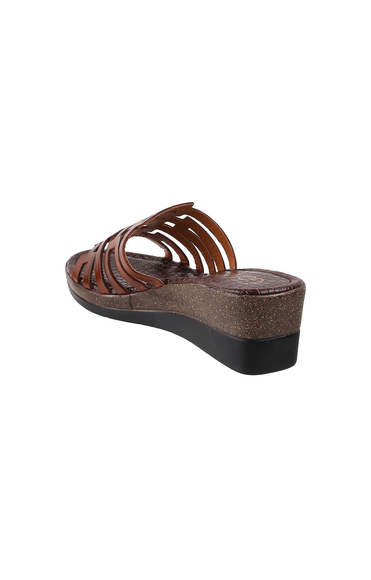 Women Stylised Platforms Brown Sandals