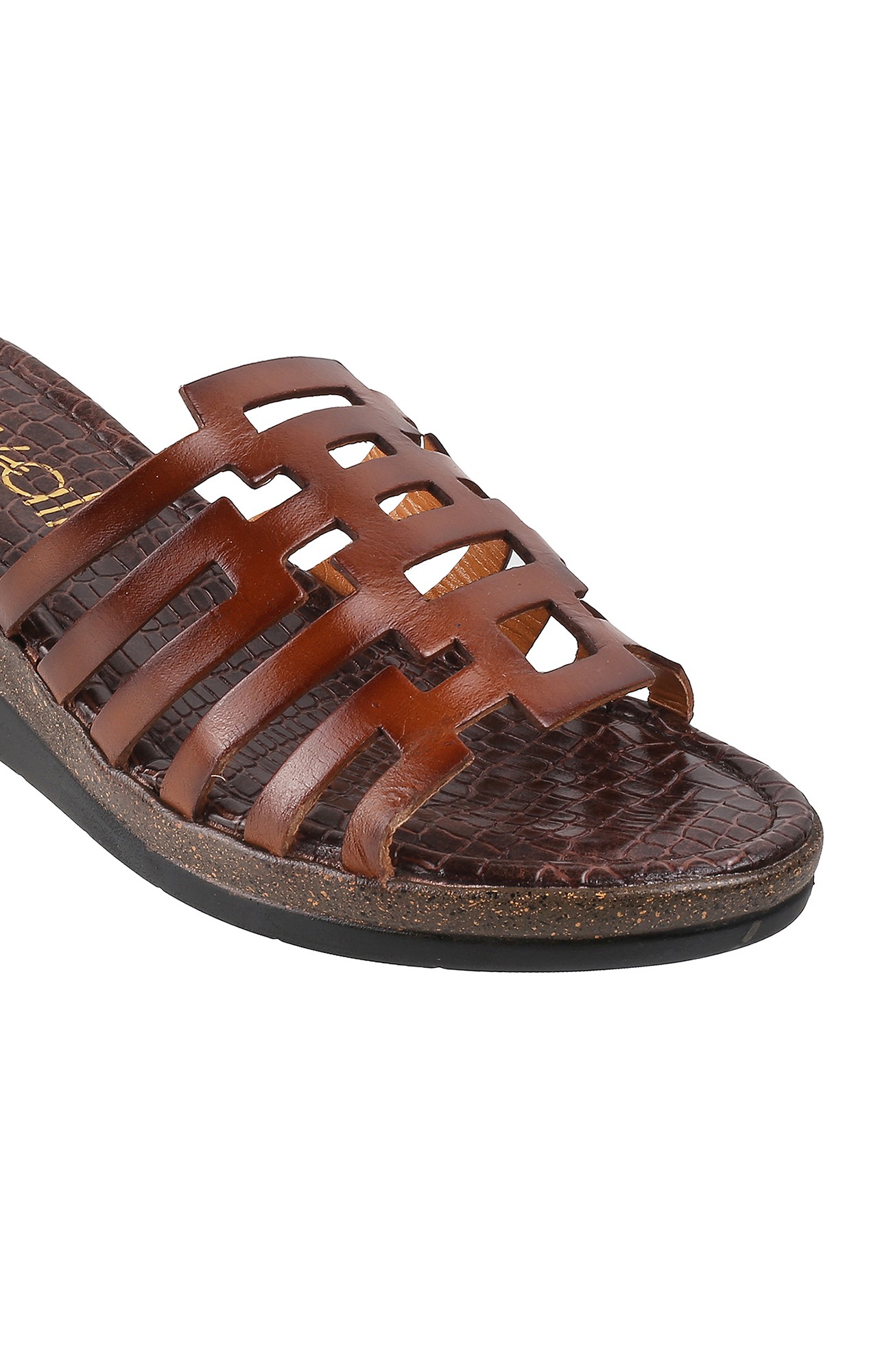 Women Stylised Platforms Brown Sandals