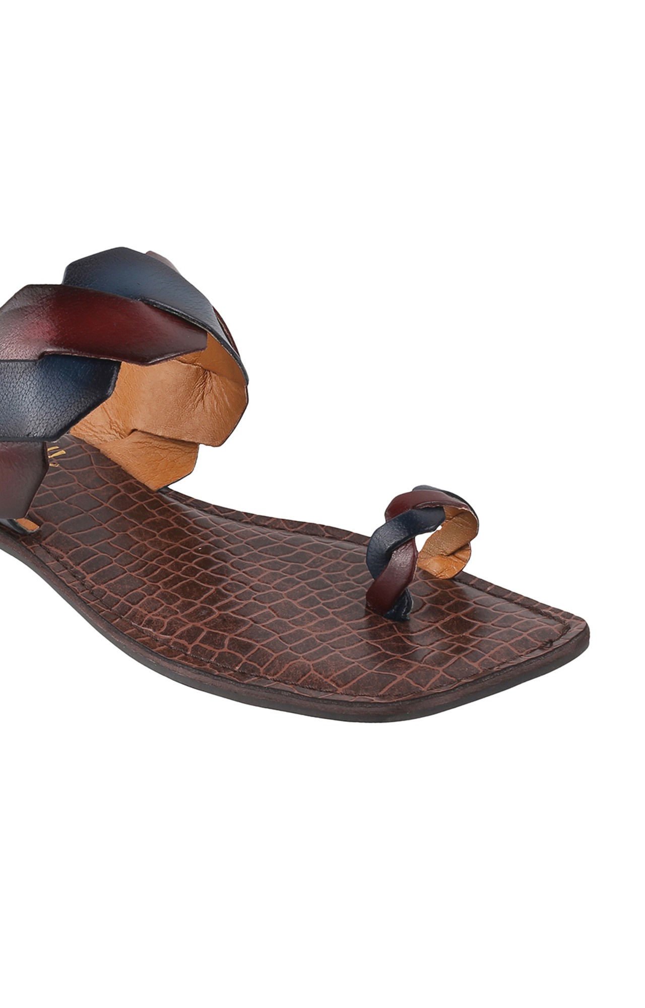 Women Stylised Platforms Blue Sandals