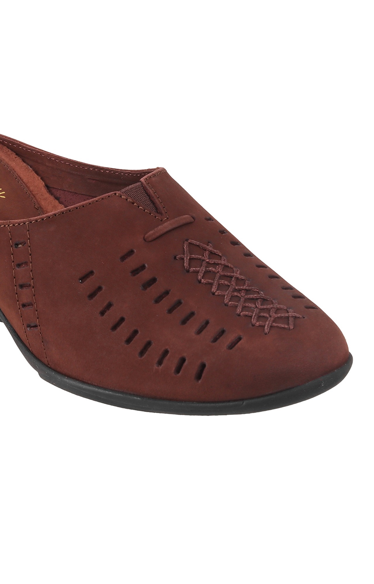 Women Stylised Wedges Brown Sandals