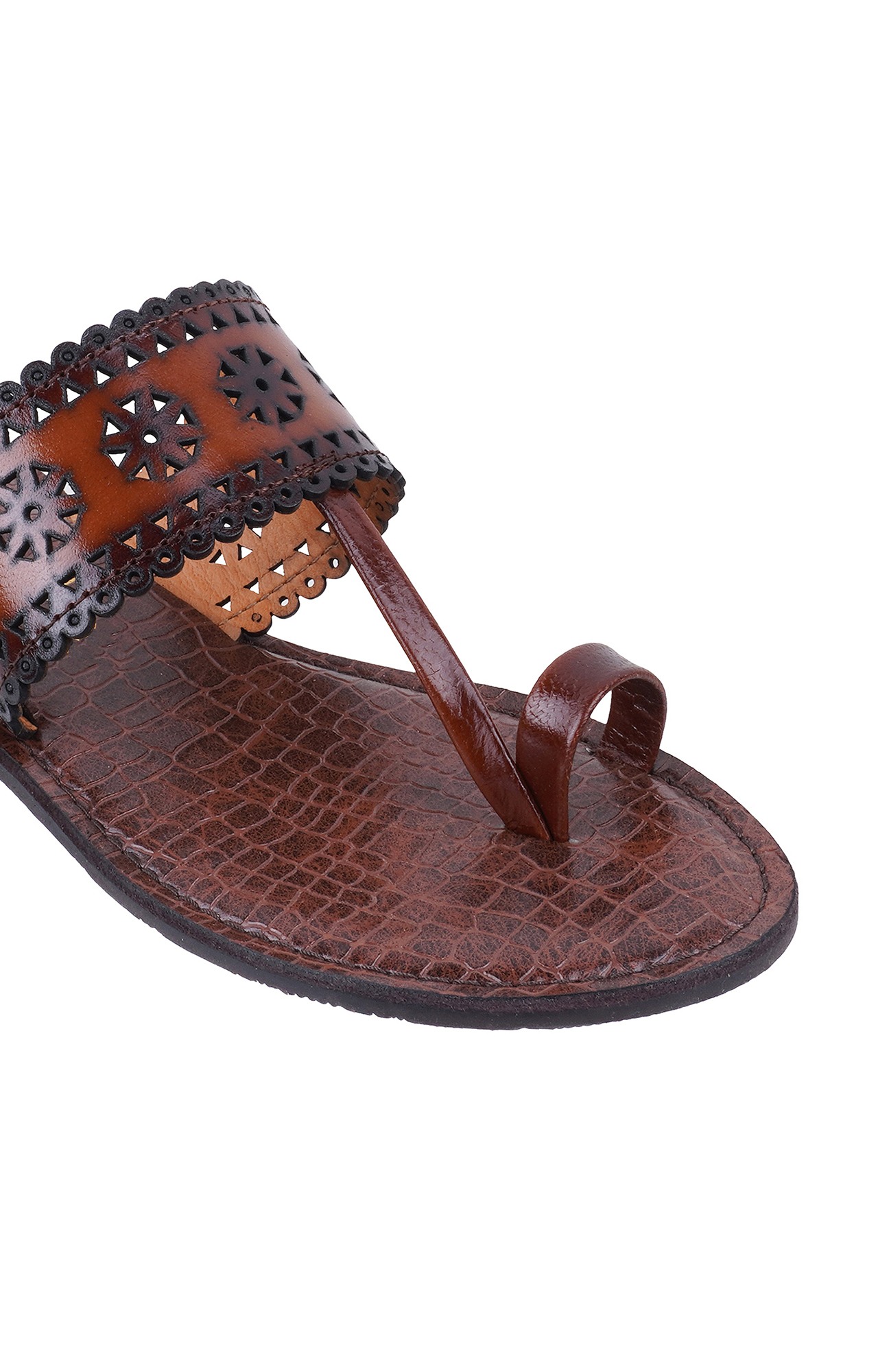 Women Stylised Platforms Brown Sandals