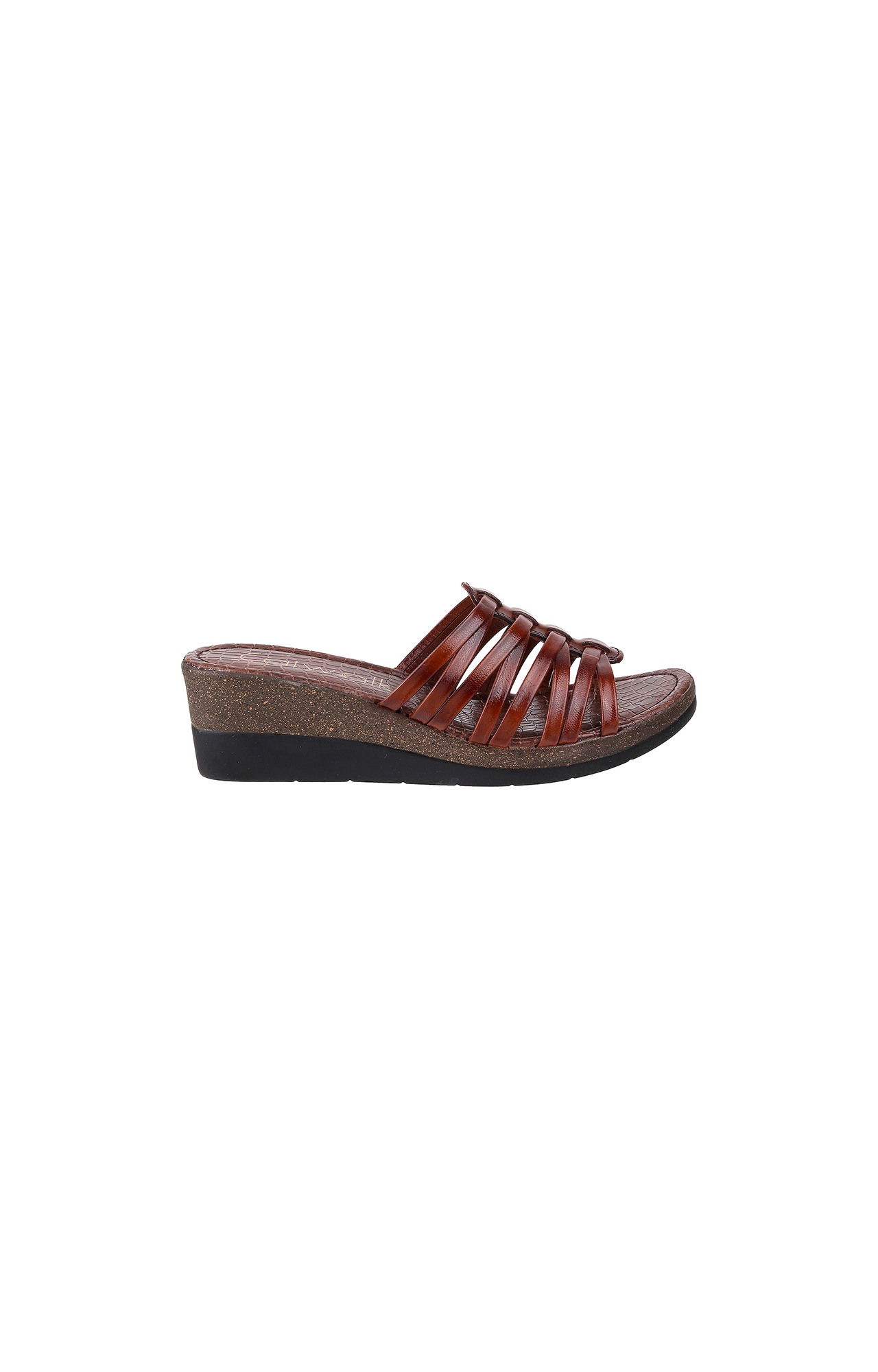 Women Stylised Platforms Brown Sandals