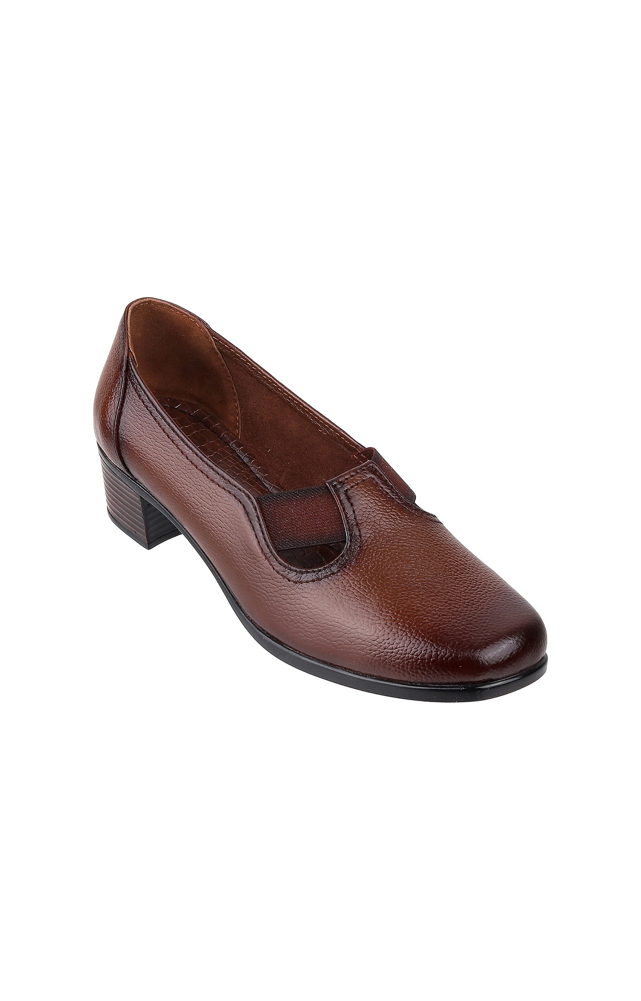 Women Stylised Chunky Heels Brown Sandals