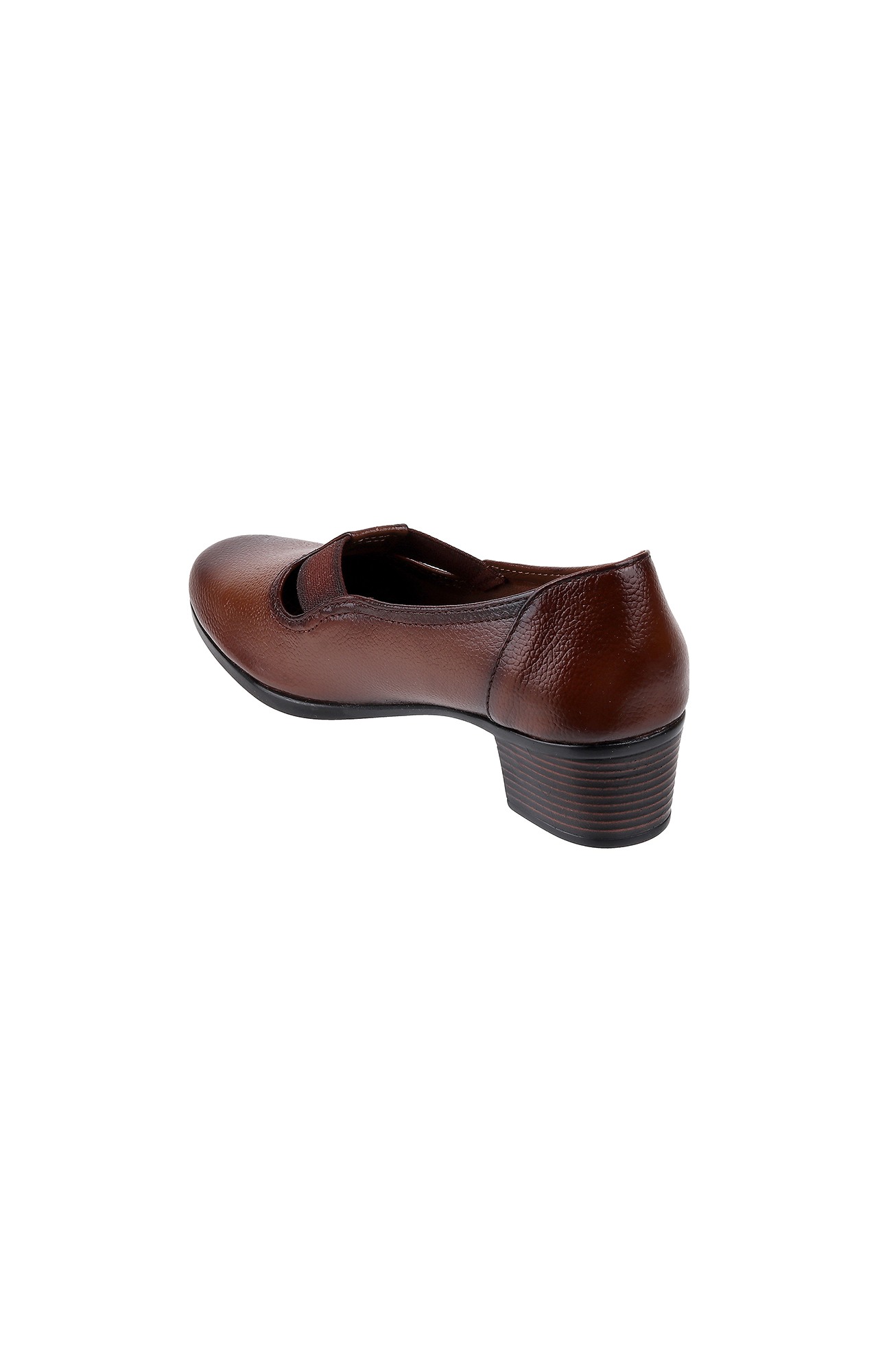 Women Stylised Chunky Heels Brown Sandals