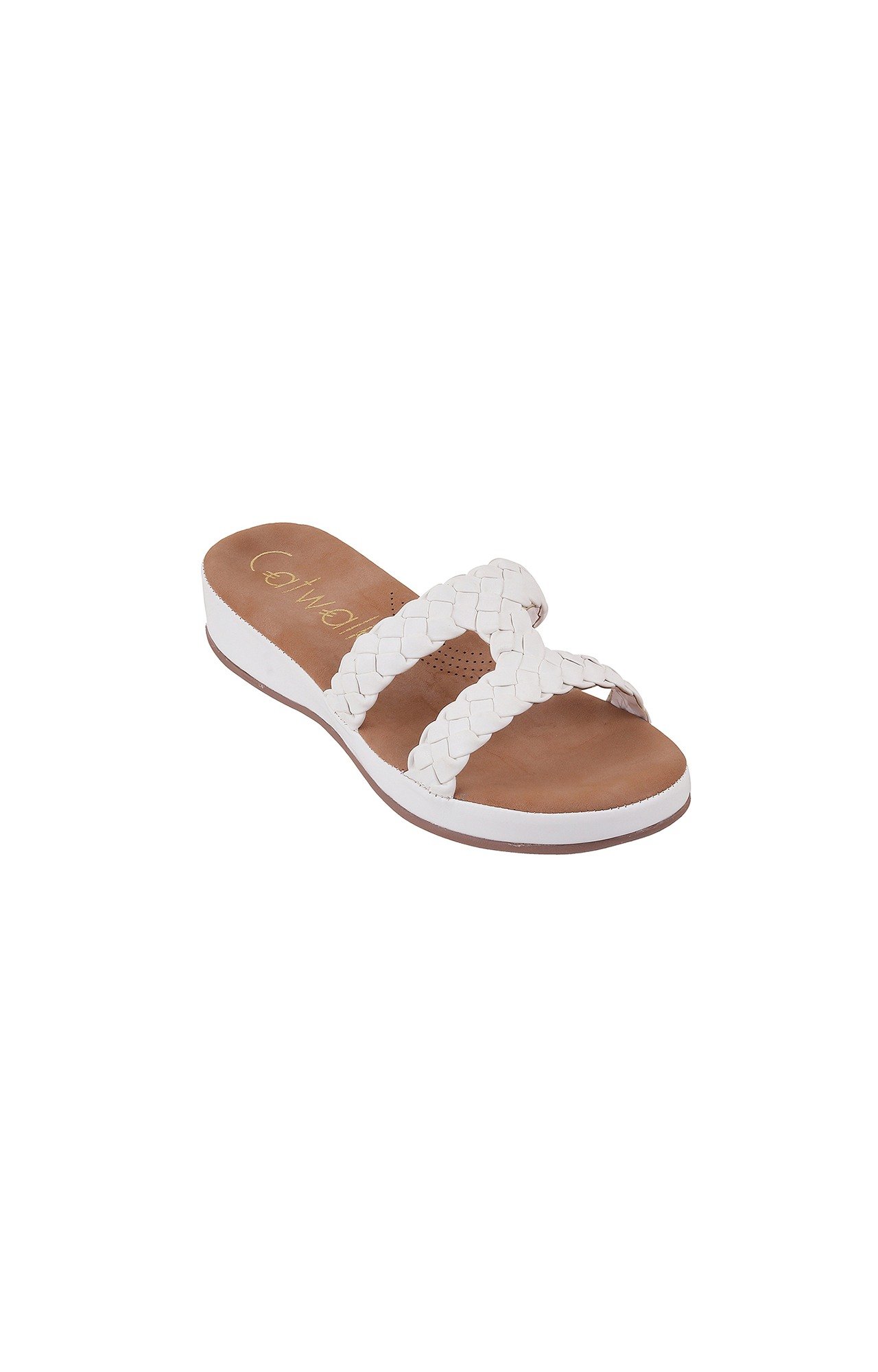 Women Stylised Platforms White Sandals
