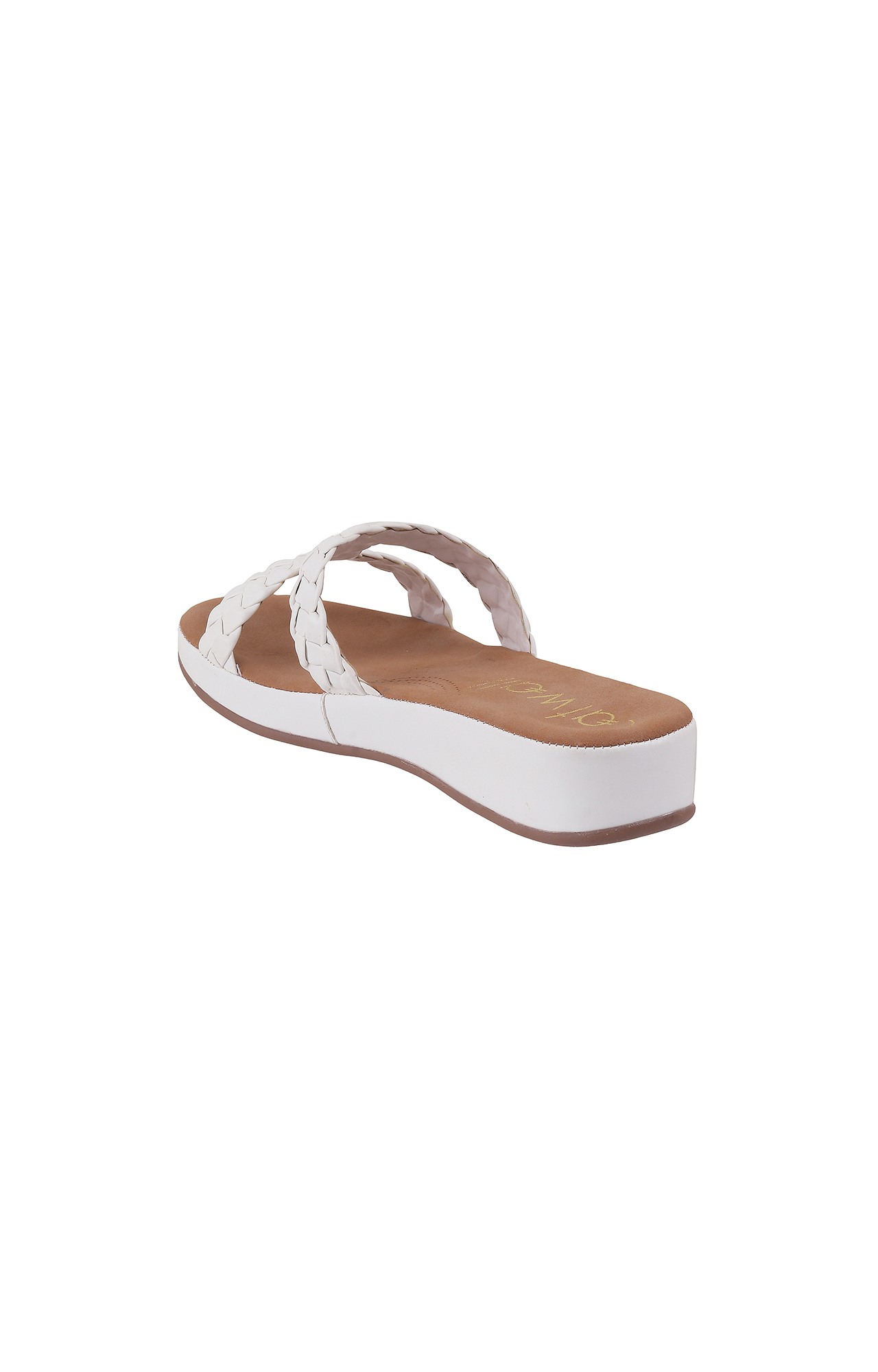 Women Stylised Platforms White Sandals