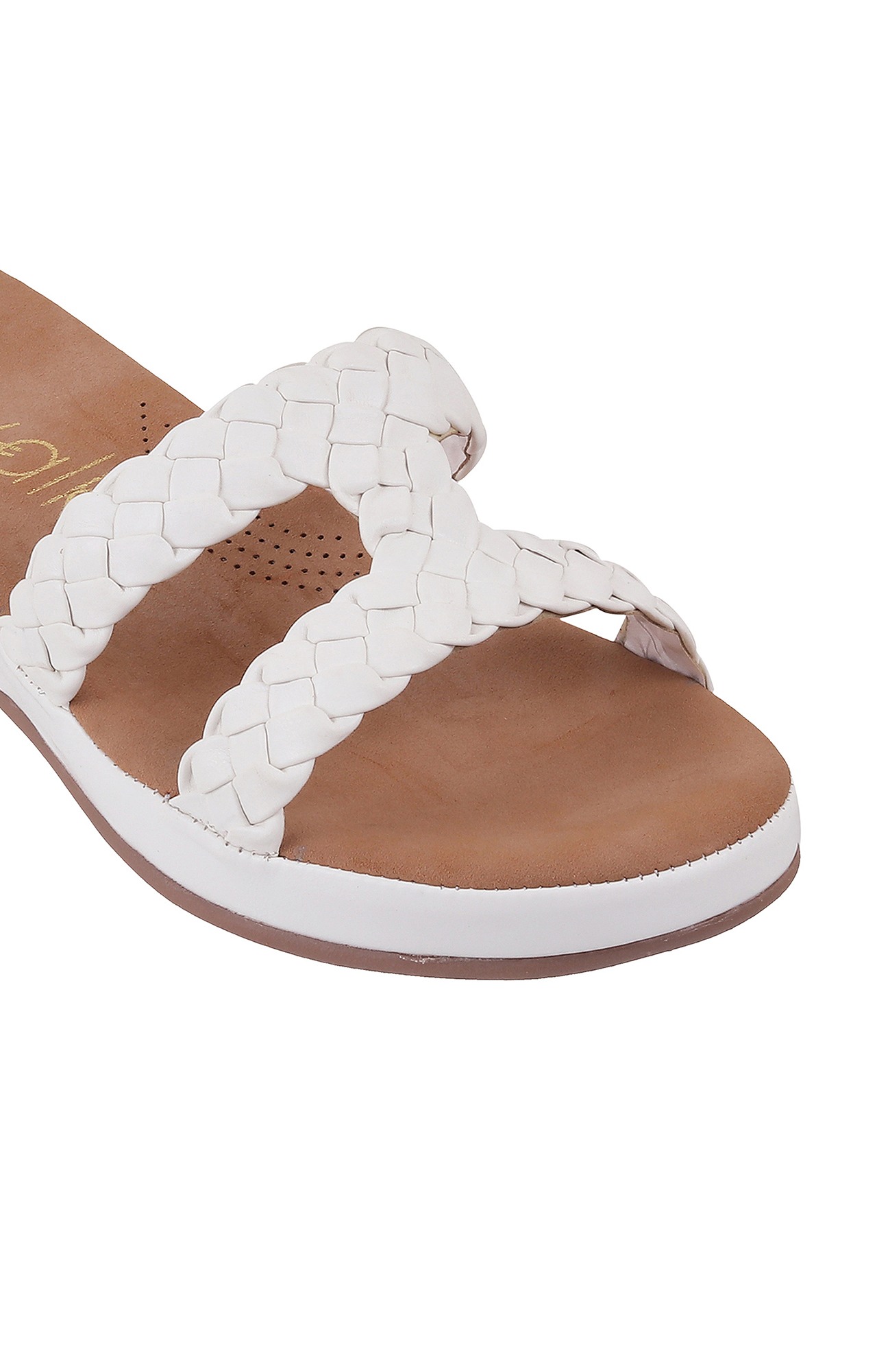 Women Stylised Platforms White Sandals