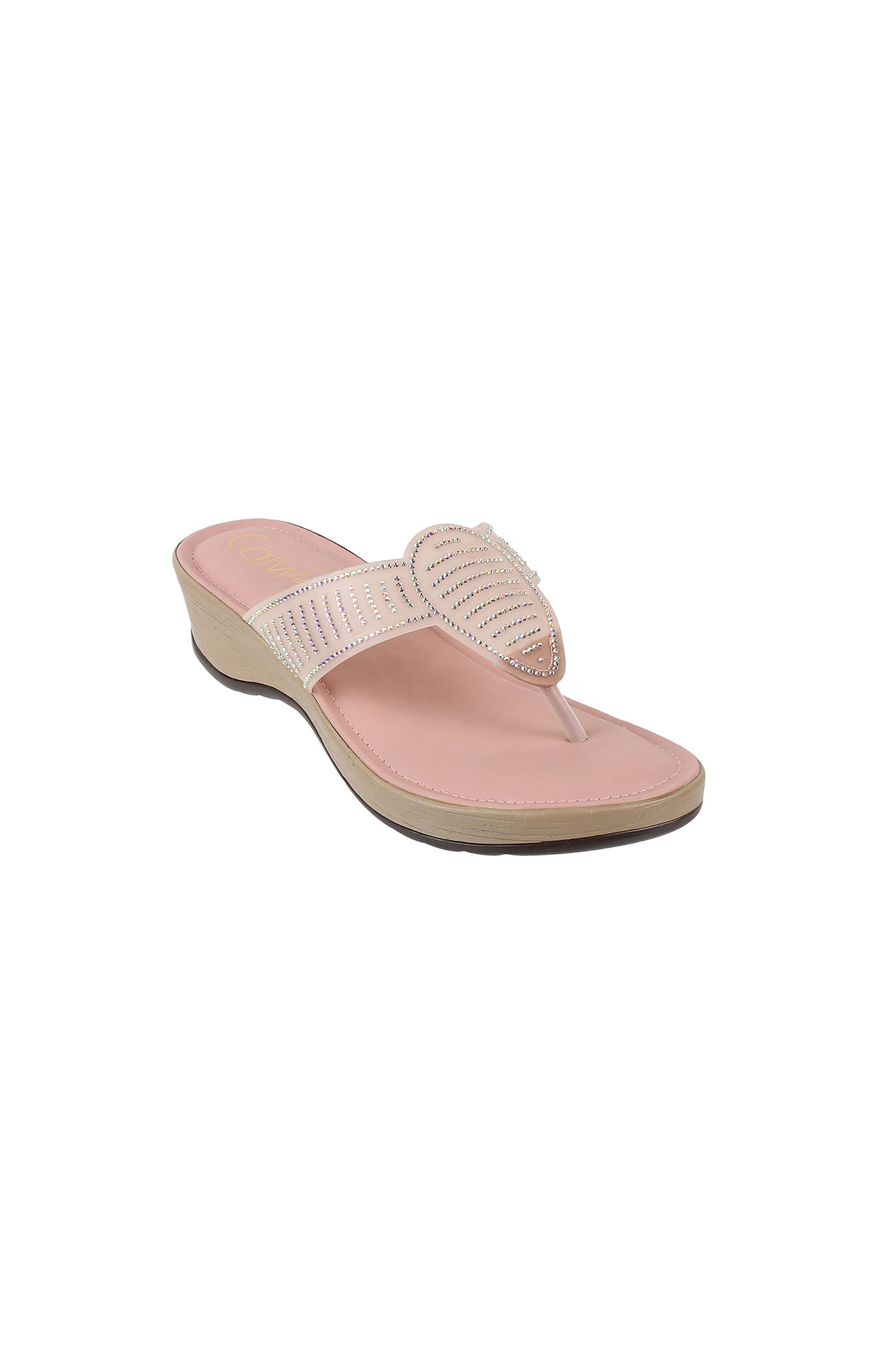 Women Stylised Platforms Pink Sandals