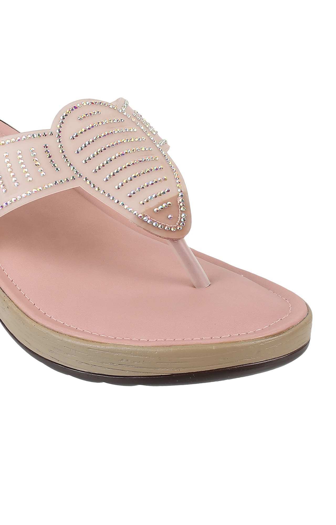 Women Stylised Platforms Pink Sandals