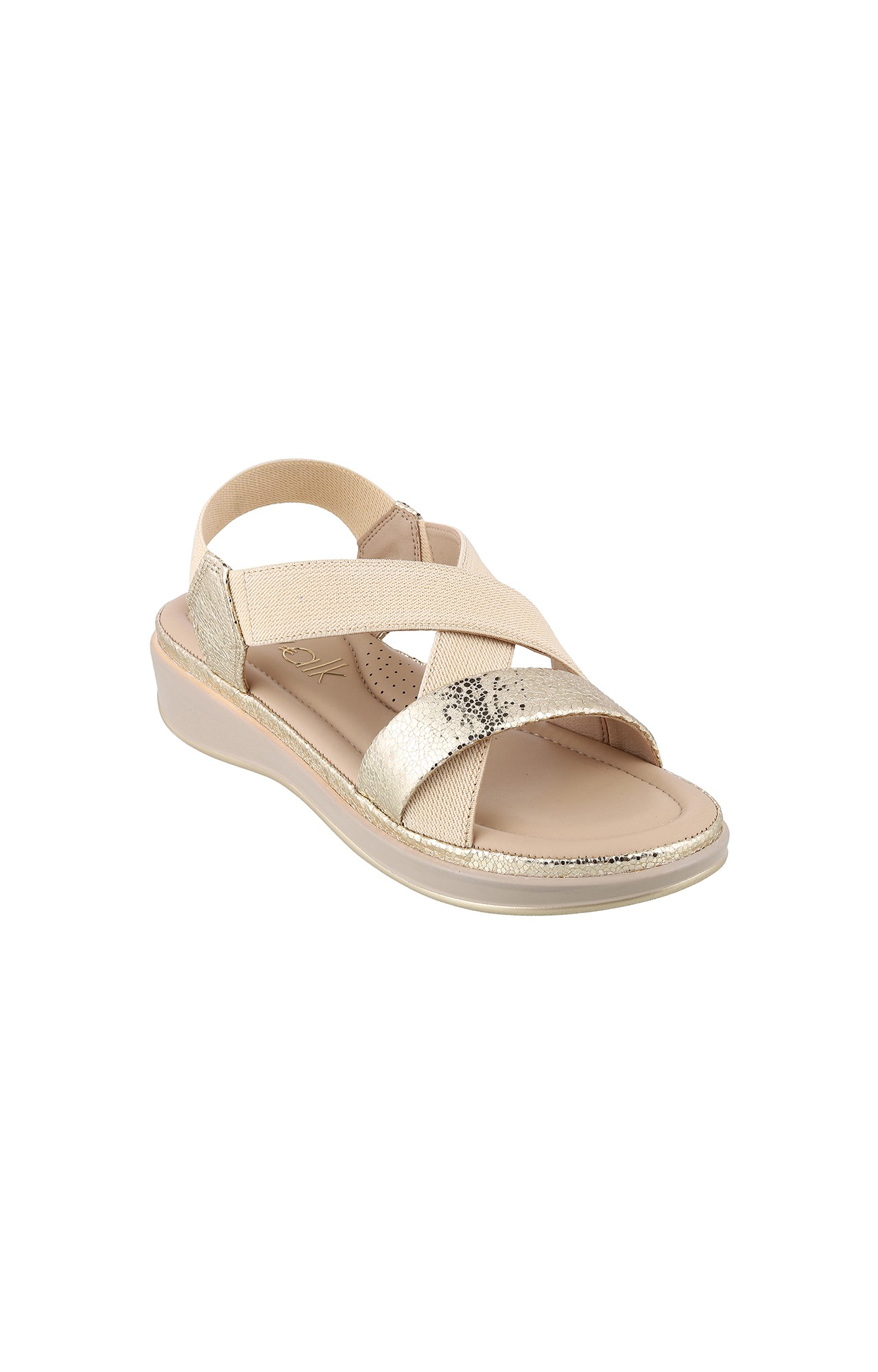 Women Stylised Platforms Beige Sandals