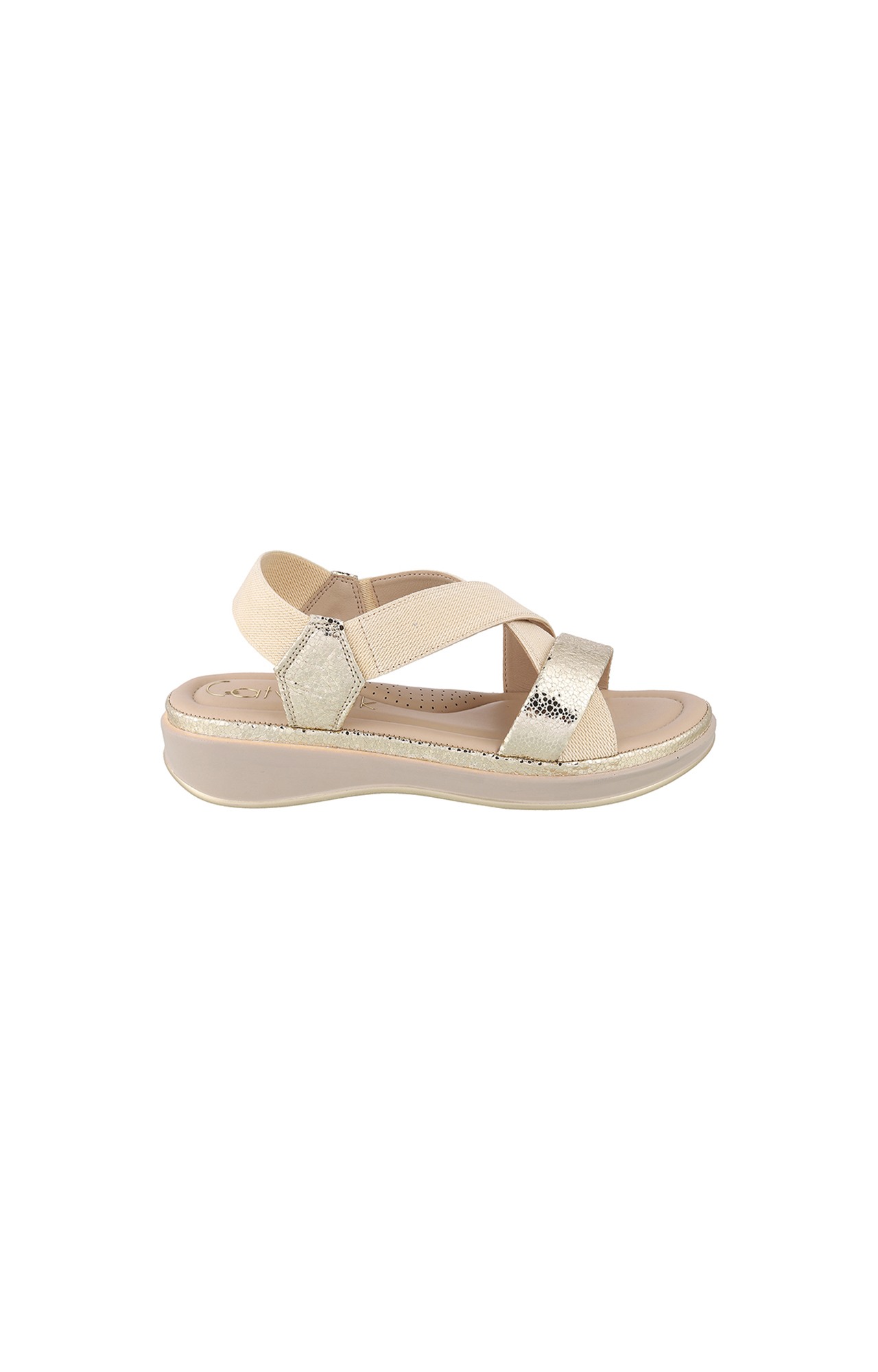 Women Stylised Platforms Beige Sandals