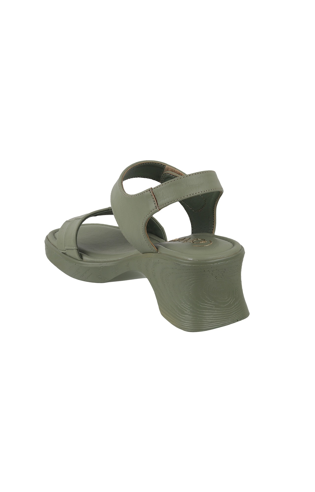 Women Stylised Platforms Green Sandals