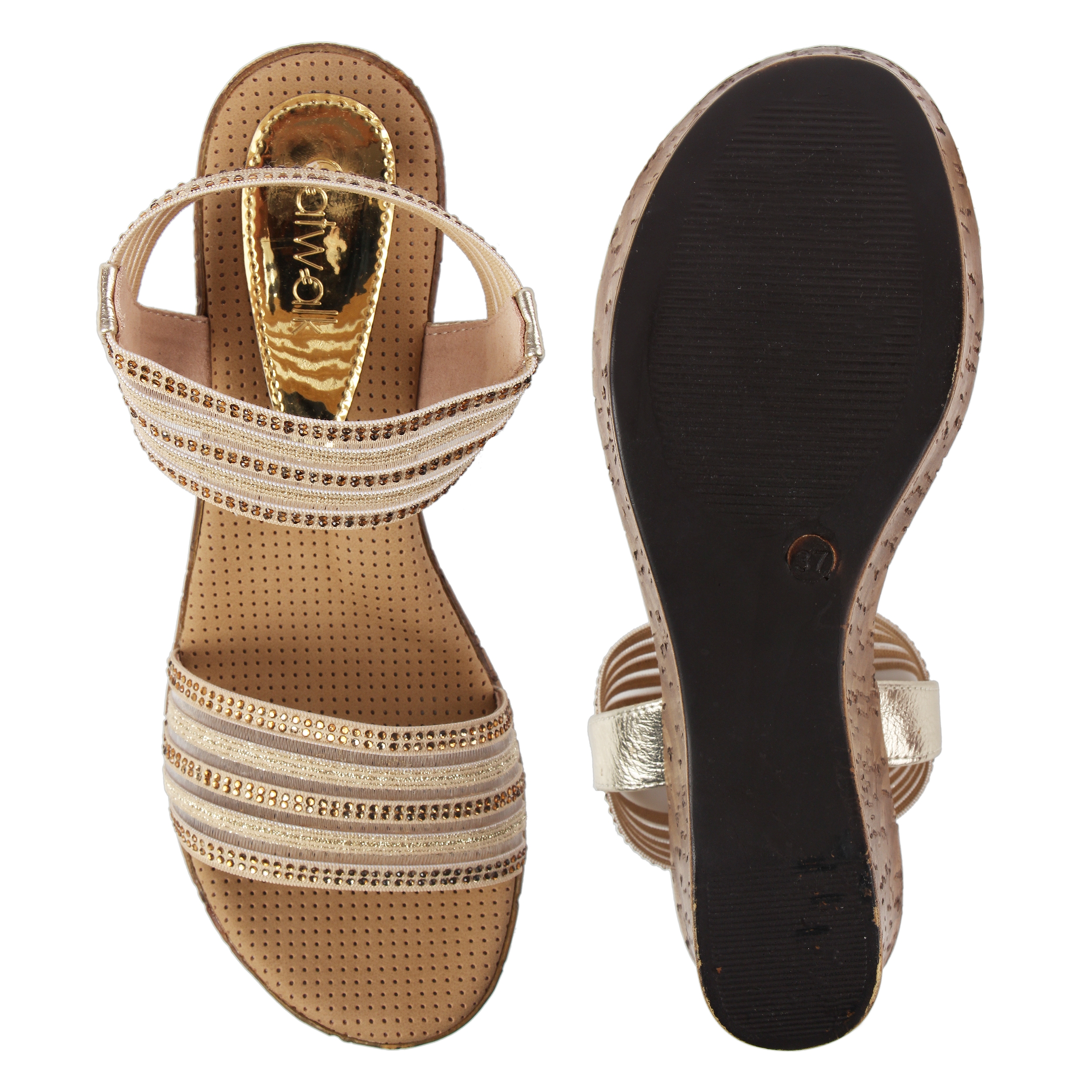 CATWALK | Hot-fix Rhinestone Sandals