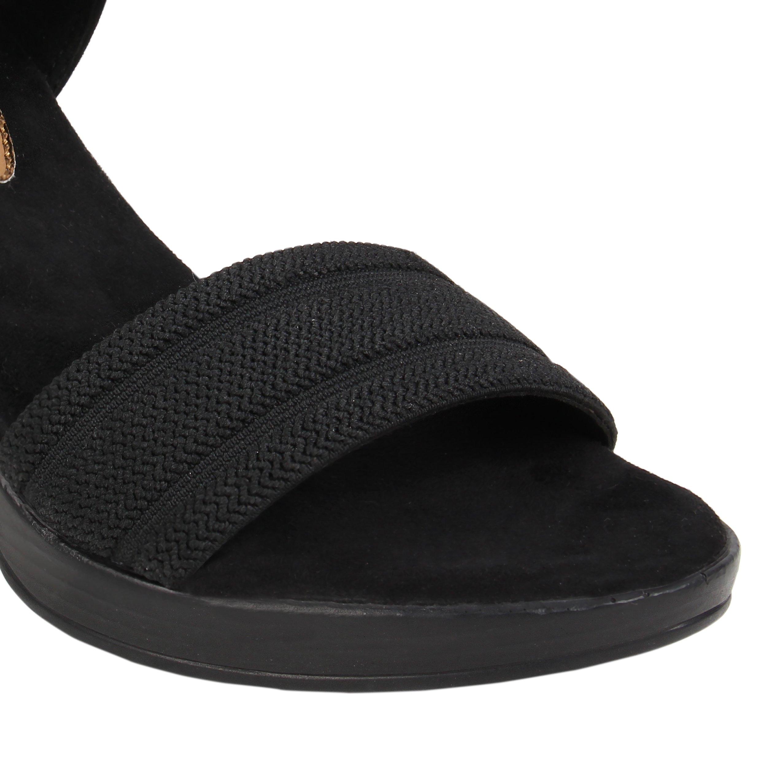 CATWALK | Textured Ankle Strap Sandals