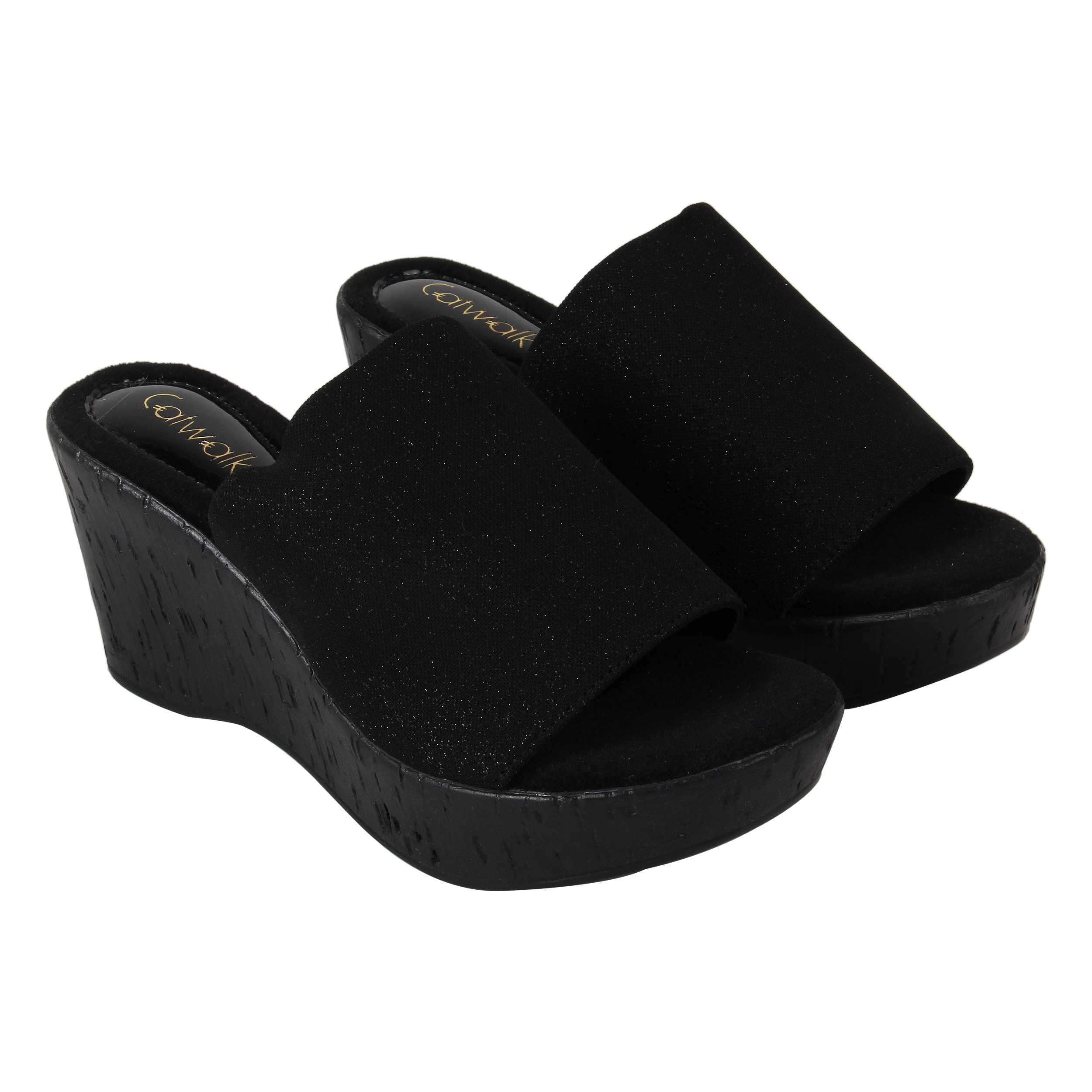 Solid Textured Slip Ons