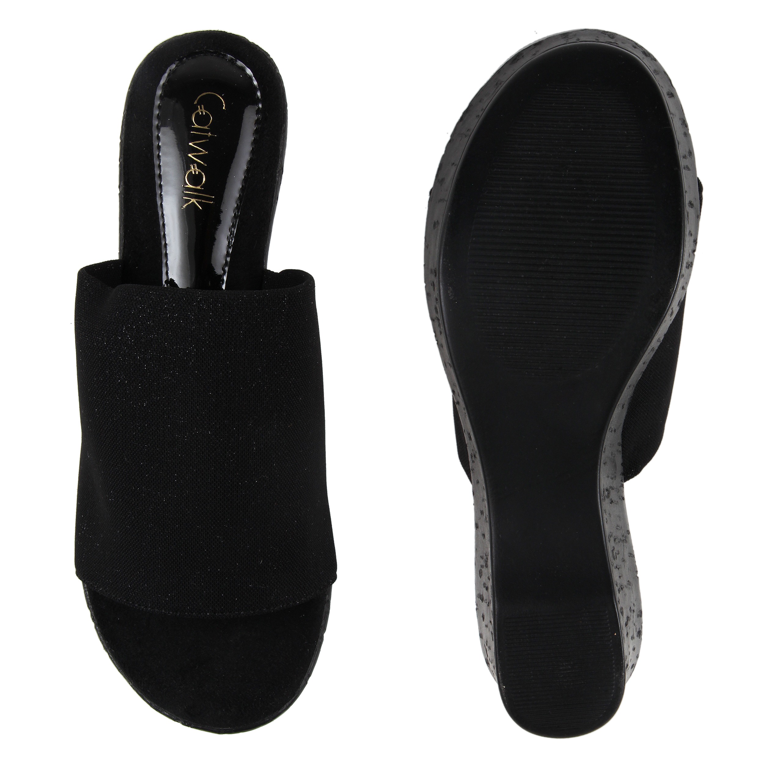 Solid Textured Slip Ons