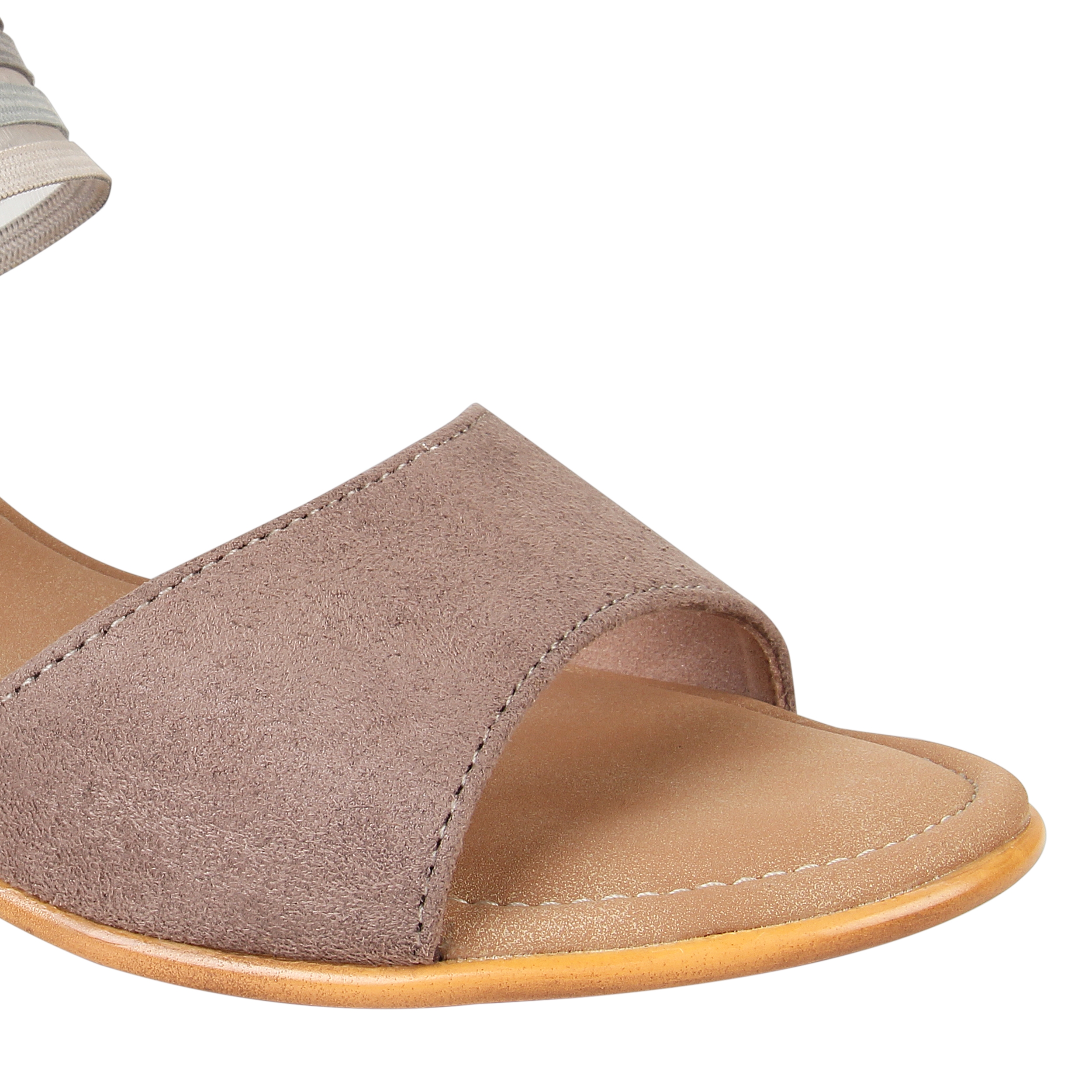 CATWALK | Taupe Multi Strap Sandals