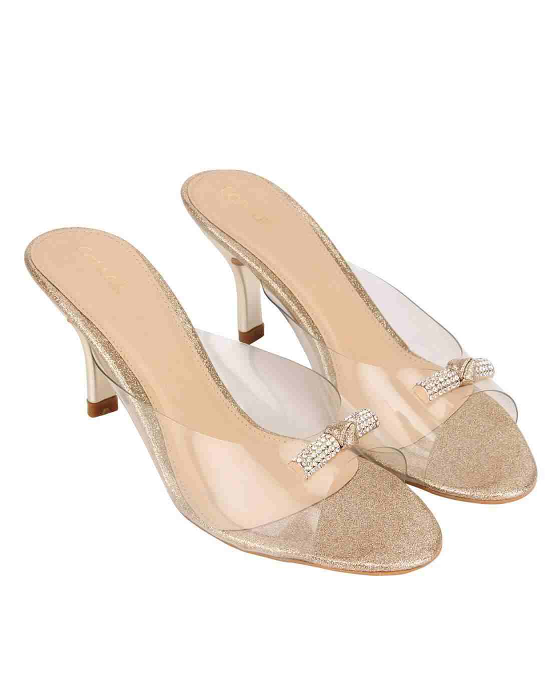 Embellished Stiletto Sandals