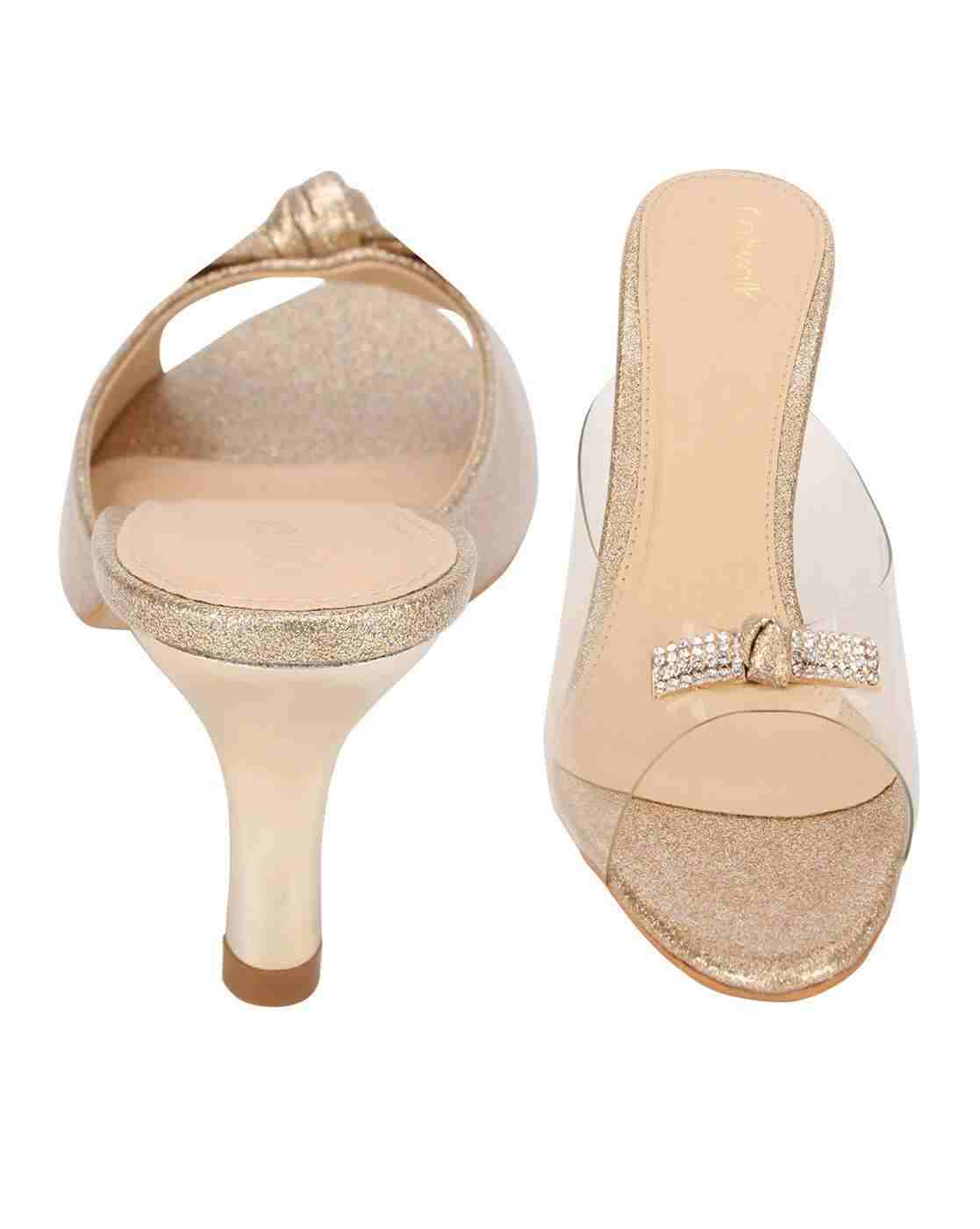 Embellished Stiletto Sandals