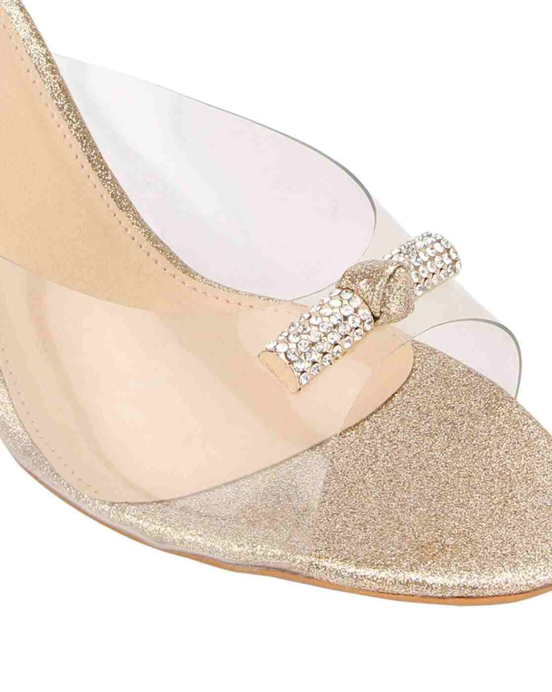 Embellished Stiletto Sandals